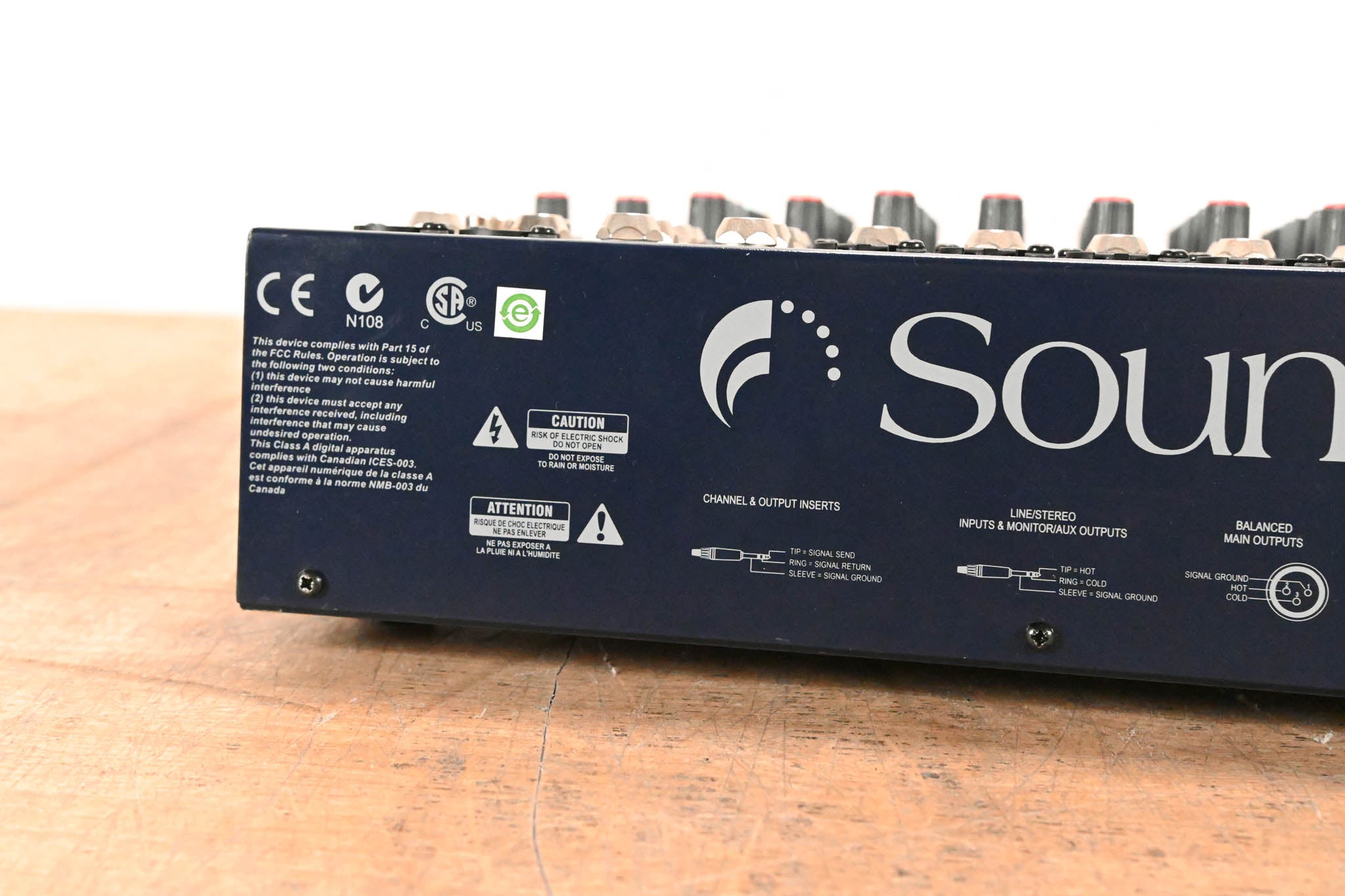 Soundcraft EPM8 High-Performance 10-Channel Analog Audio Mixer