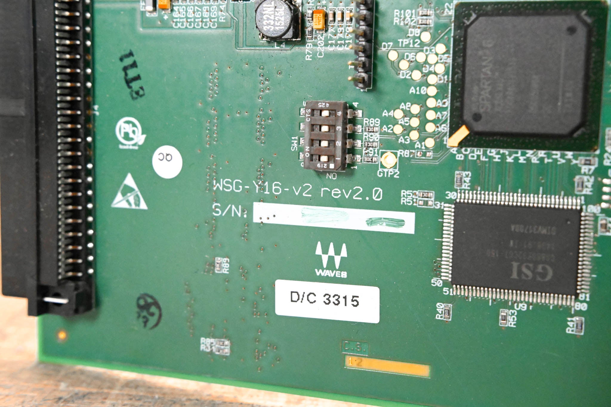 Waves WSG-Y16 V2 SoundGrid Interface mini-YGDAI I/O Card