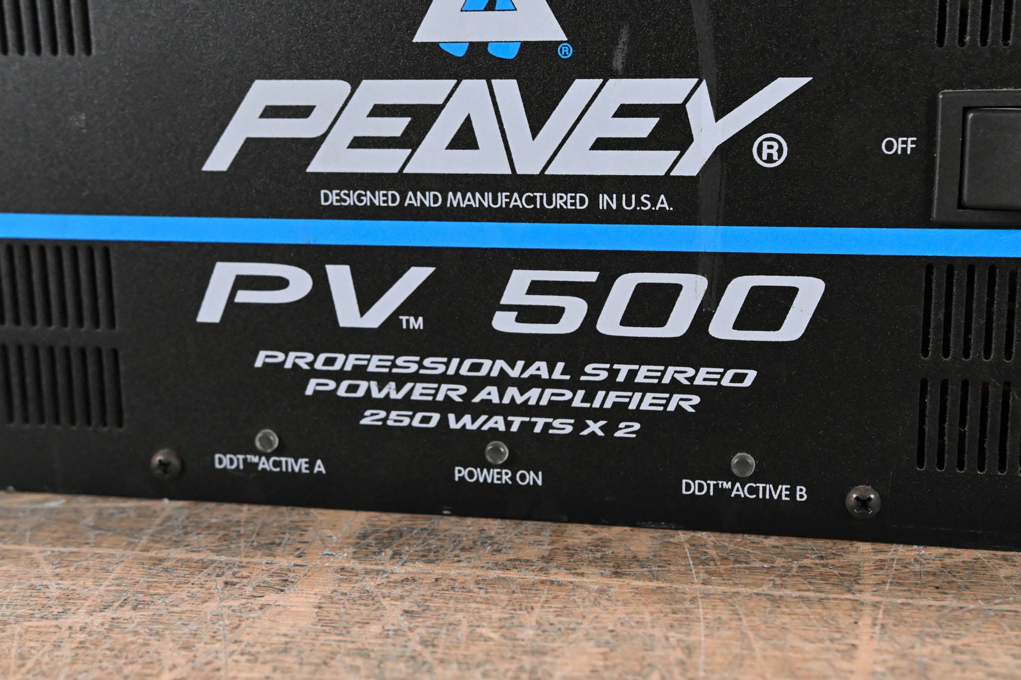 Peavey PV 500 500W 2-Channel Power Amplifier