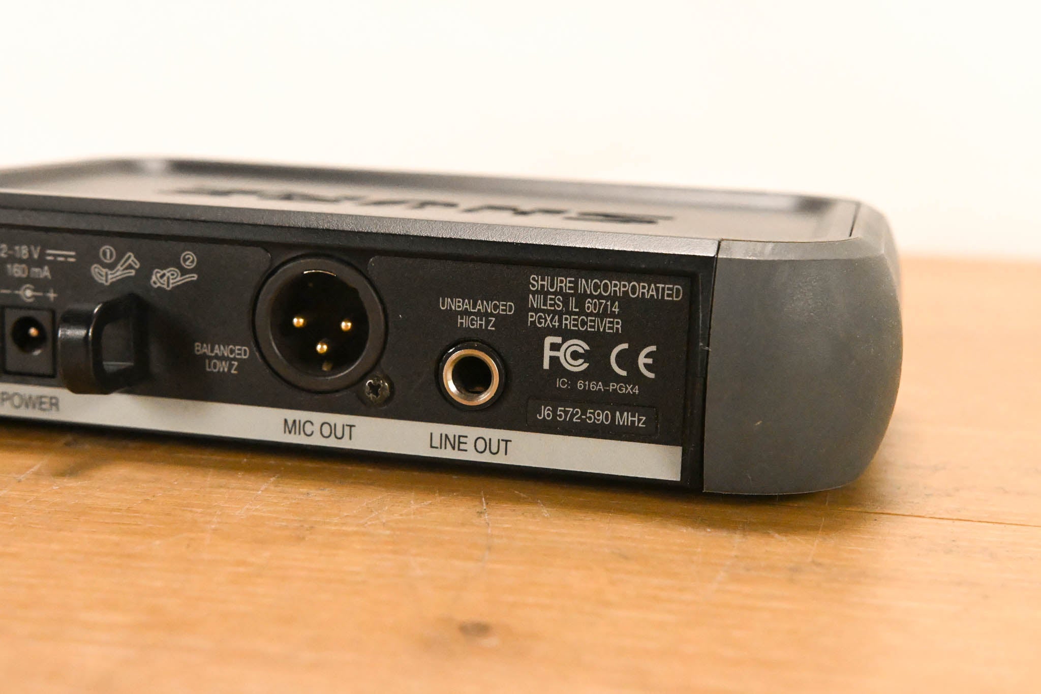 Shure PGX14 Wireless Beltpack System J6 Band - 572-590 MHz (NO PSU)