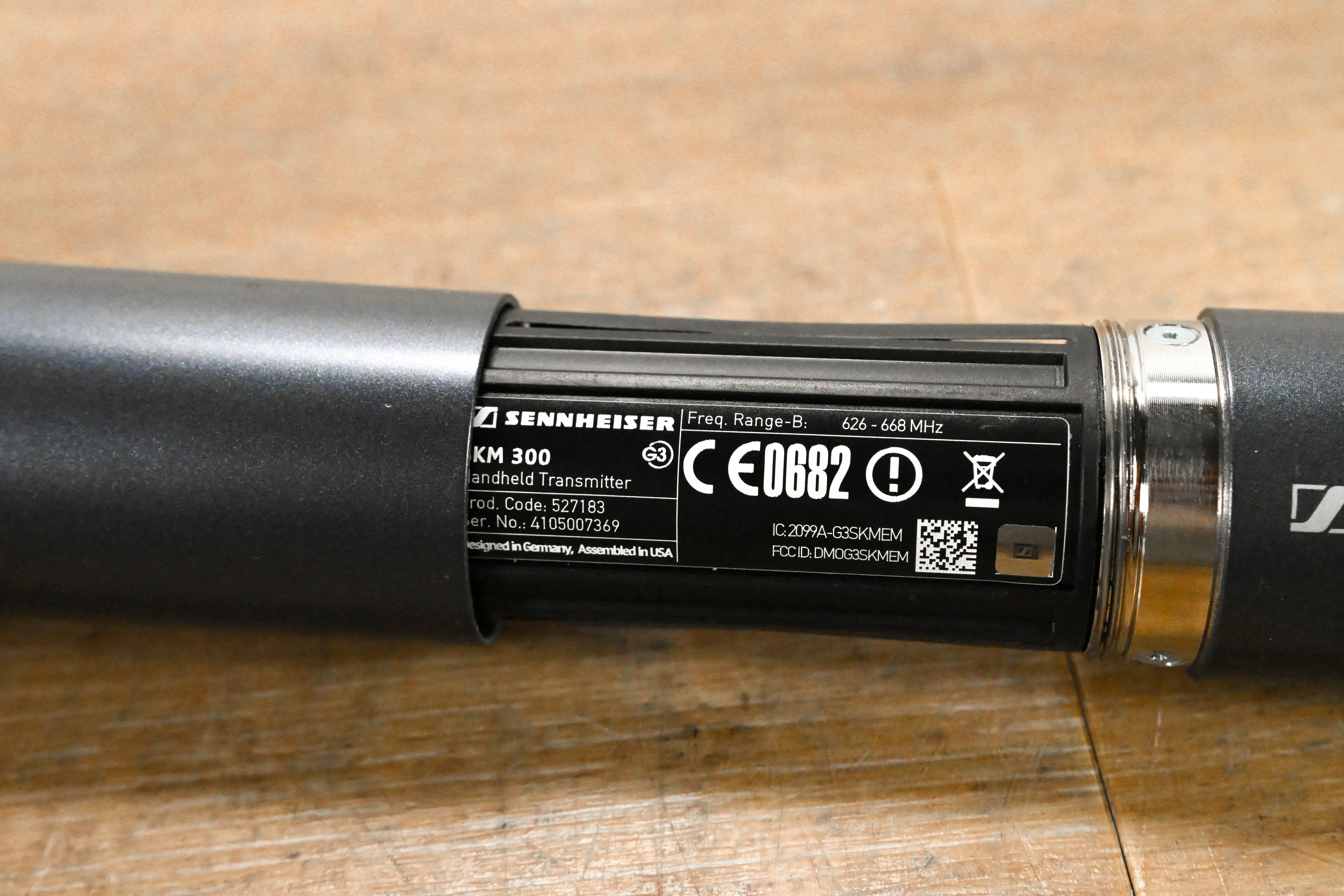 Sennheiser SKM 300 G3 Wireless Handheld Transmitter - B Band: 626-668MHz