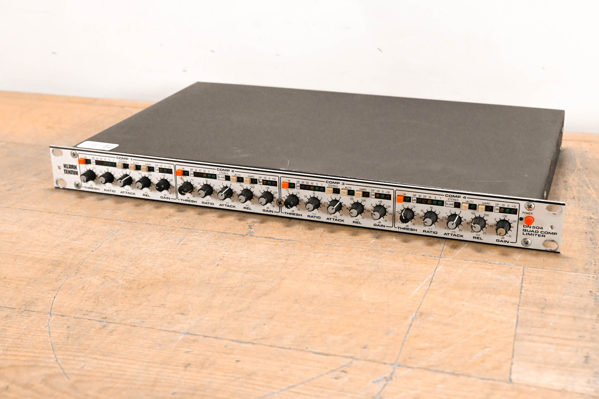 Klark Teknik DN504 Quad Compressor Limiter