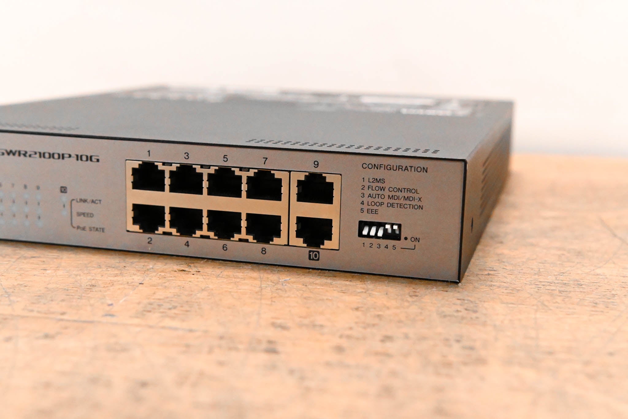 Yamaha SWR2100P-10G 10-port L2 Network Switch with PoE