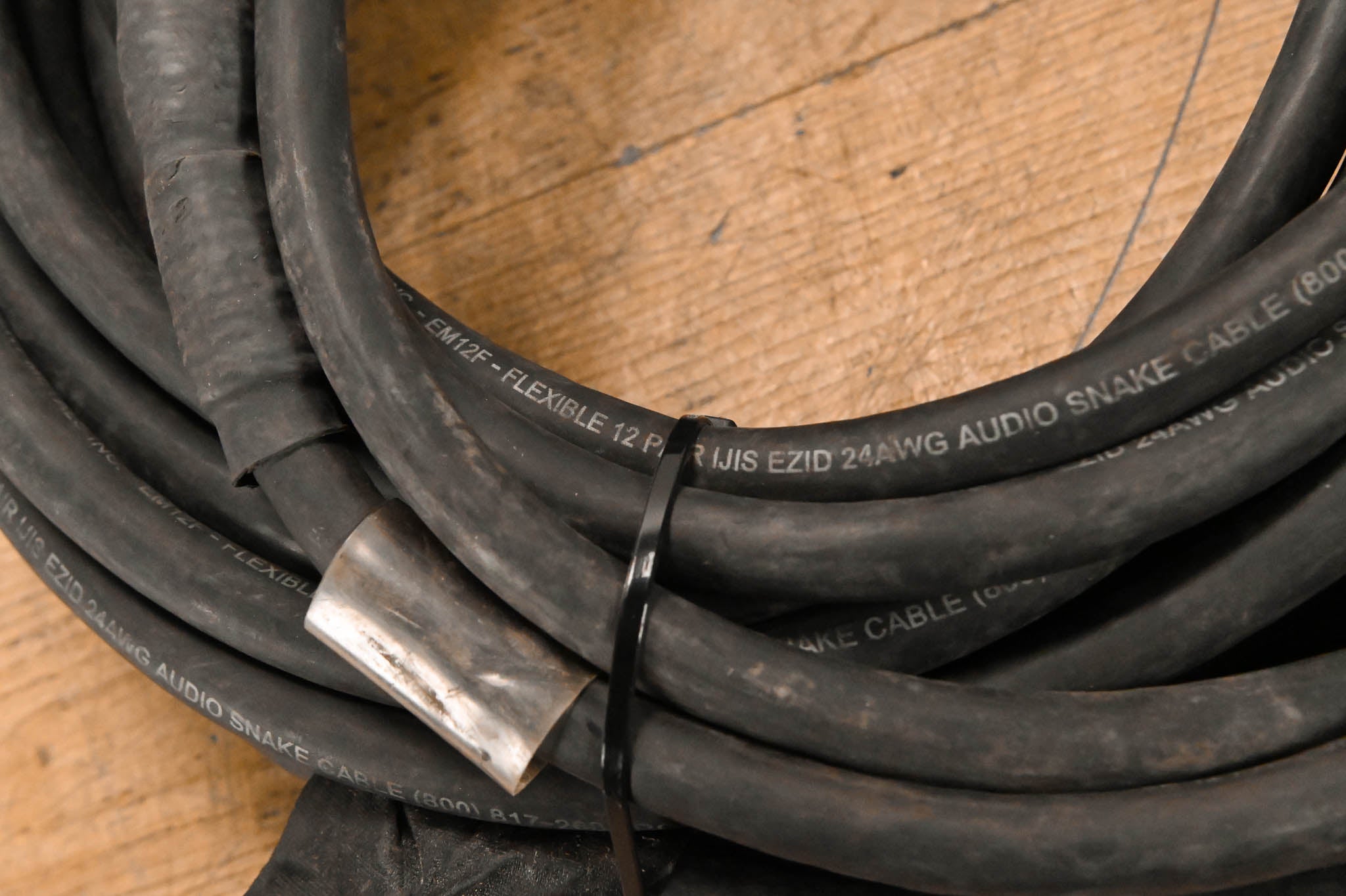 Unbranded DT-12 Female 37-Pin Connector to (12x)XLRM Cable - 50ft