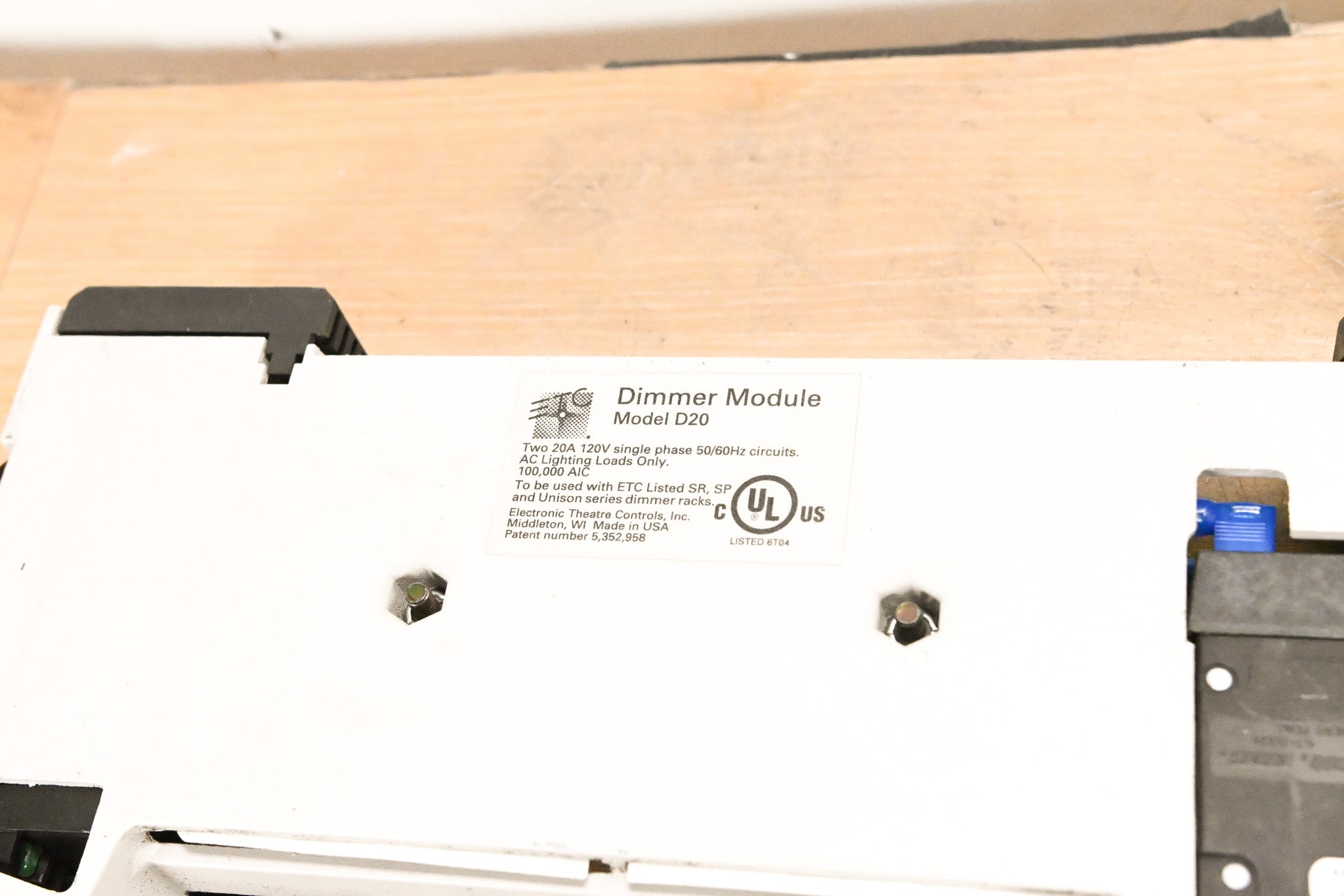 ETC D20 Dual 20A Dimmer Module (Pack of 4)