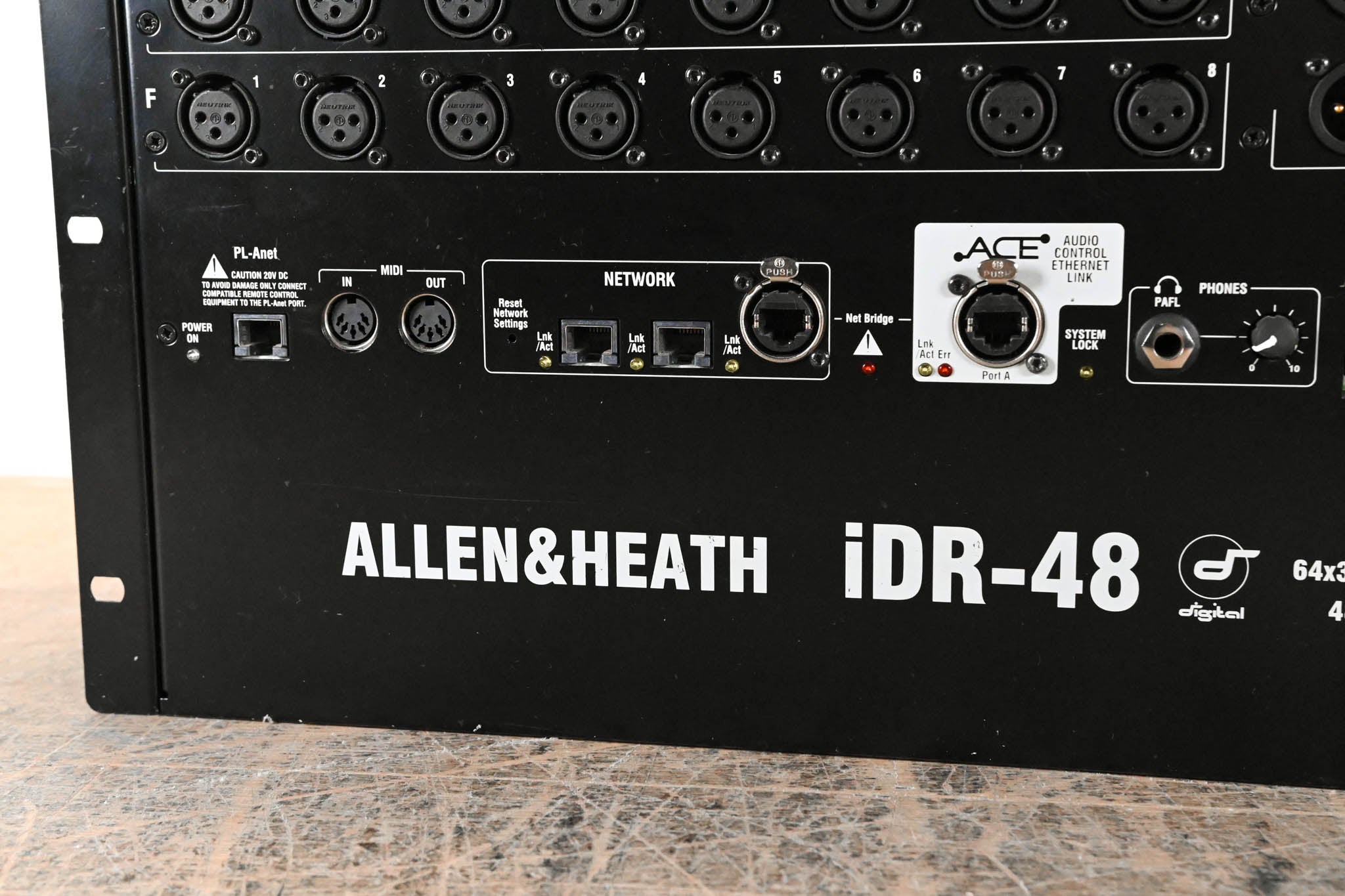 Allen & Heath iDR-48 48-In, 24-Out Audio Stage Box