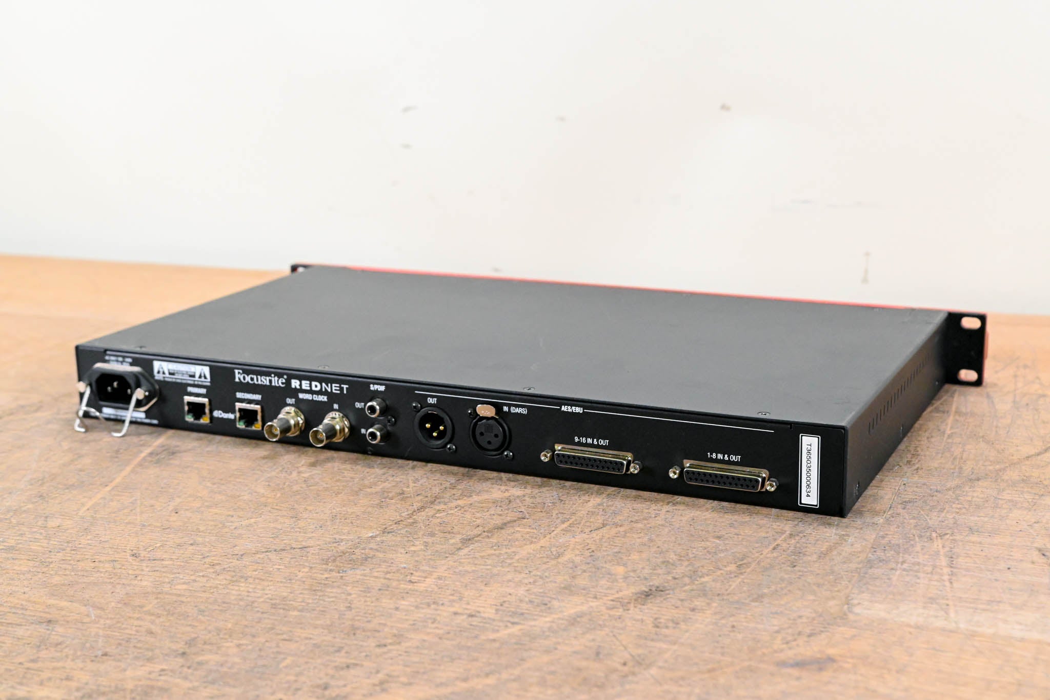 Focusrite RedNet D16 AES Dante-Equipped Digital Audio Interface