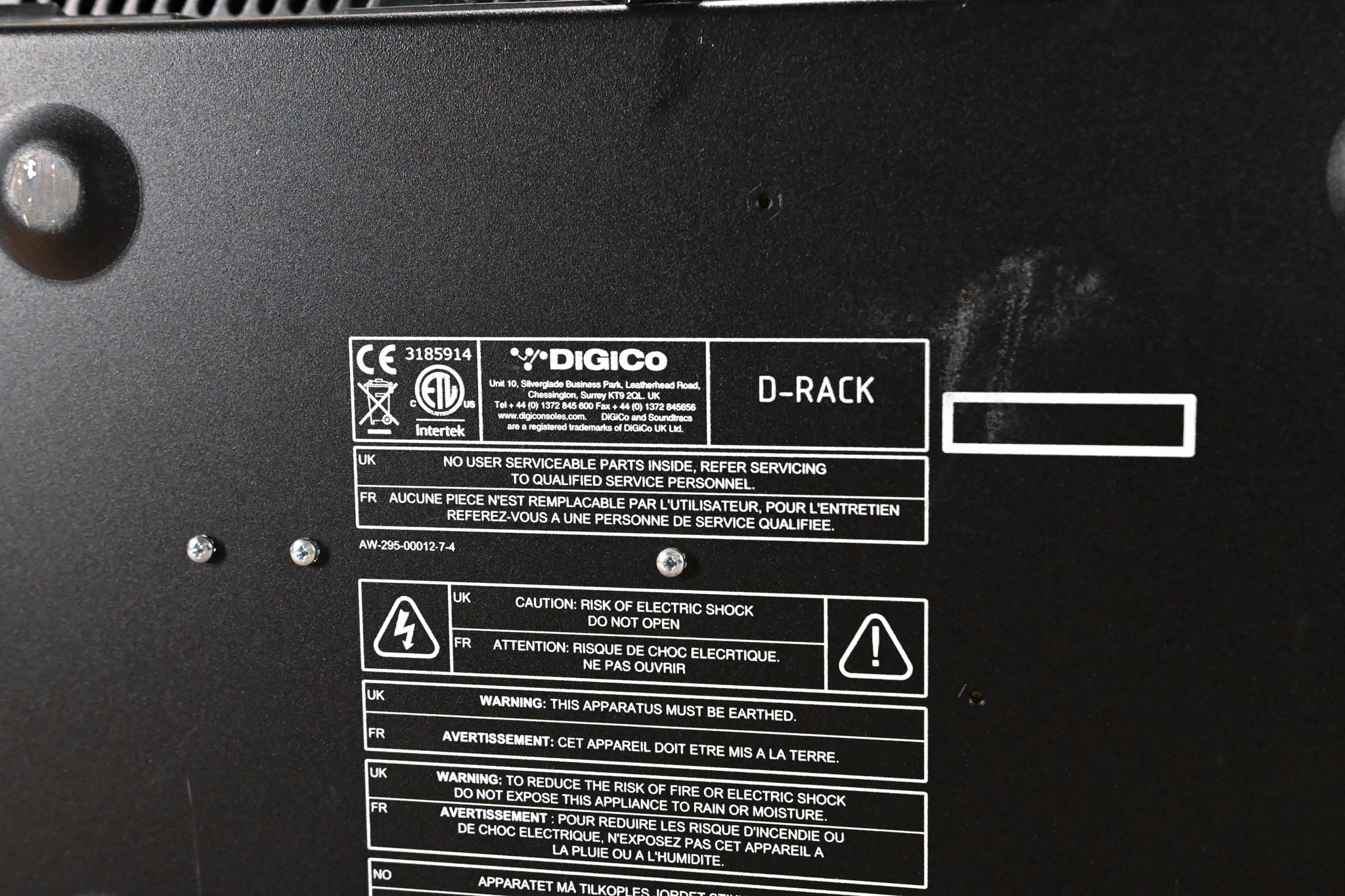 DiGiCo D-Rack 32 x 8 Cat 6 Analog I/O Stage Box