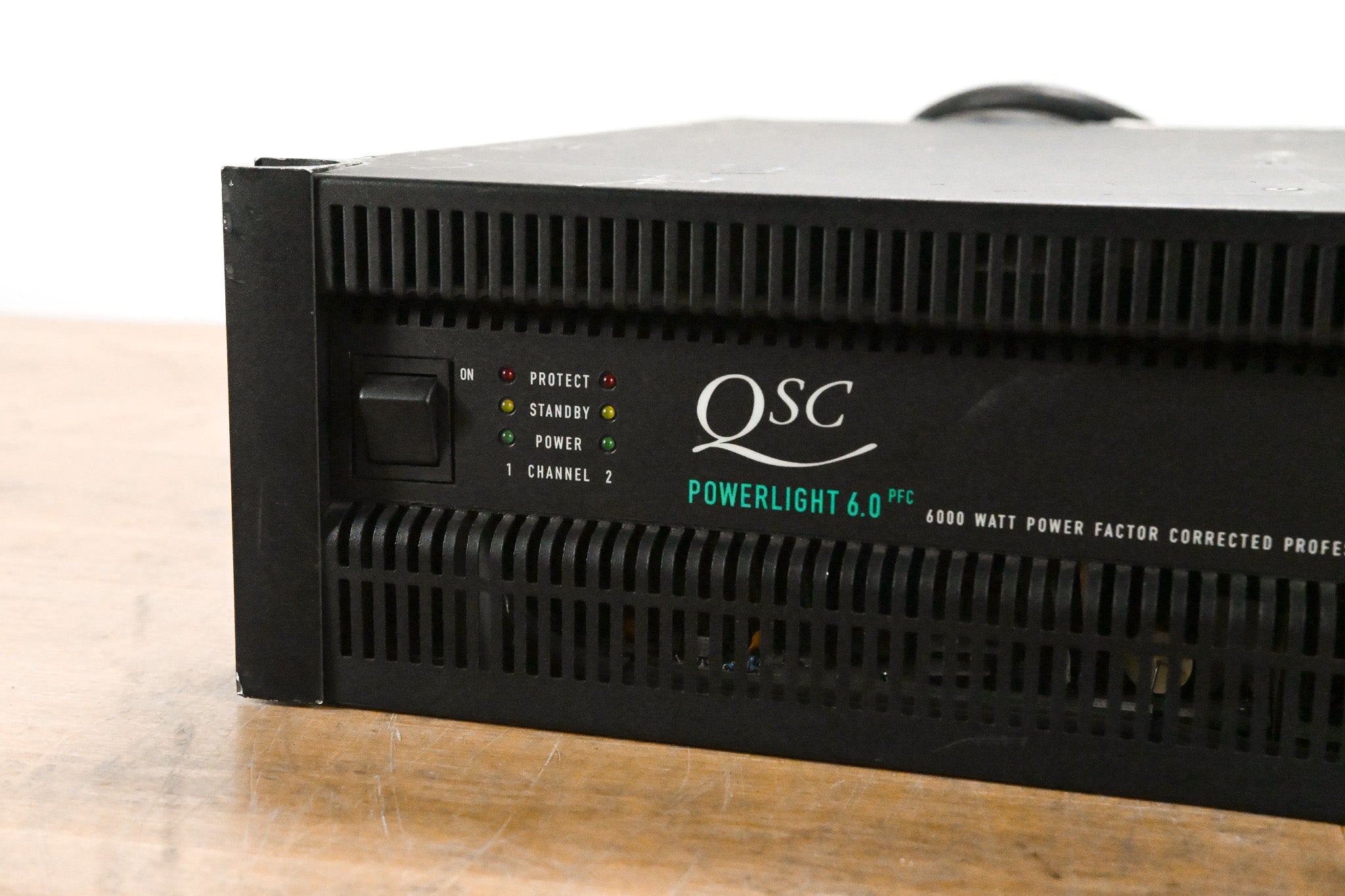 QSC PowerLight 6.0 PFC Power Factor Corrected 2-Channel Power Amplifier