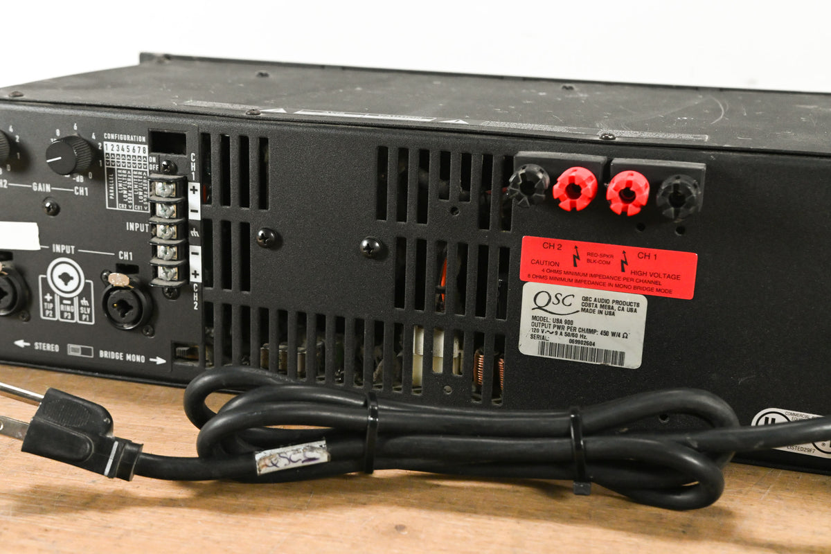 QSC USA 900 2-Channel Power Amplifier