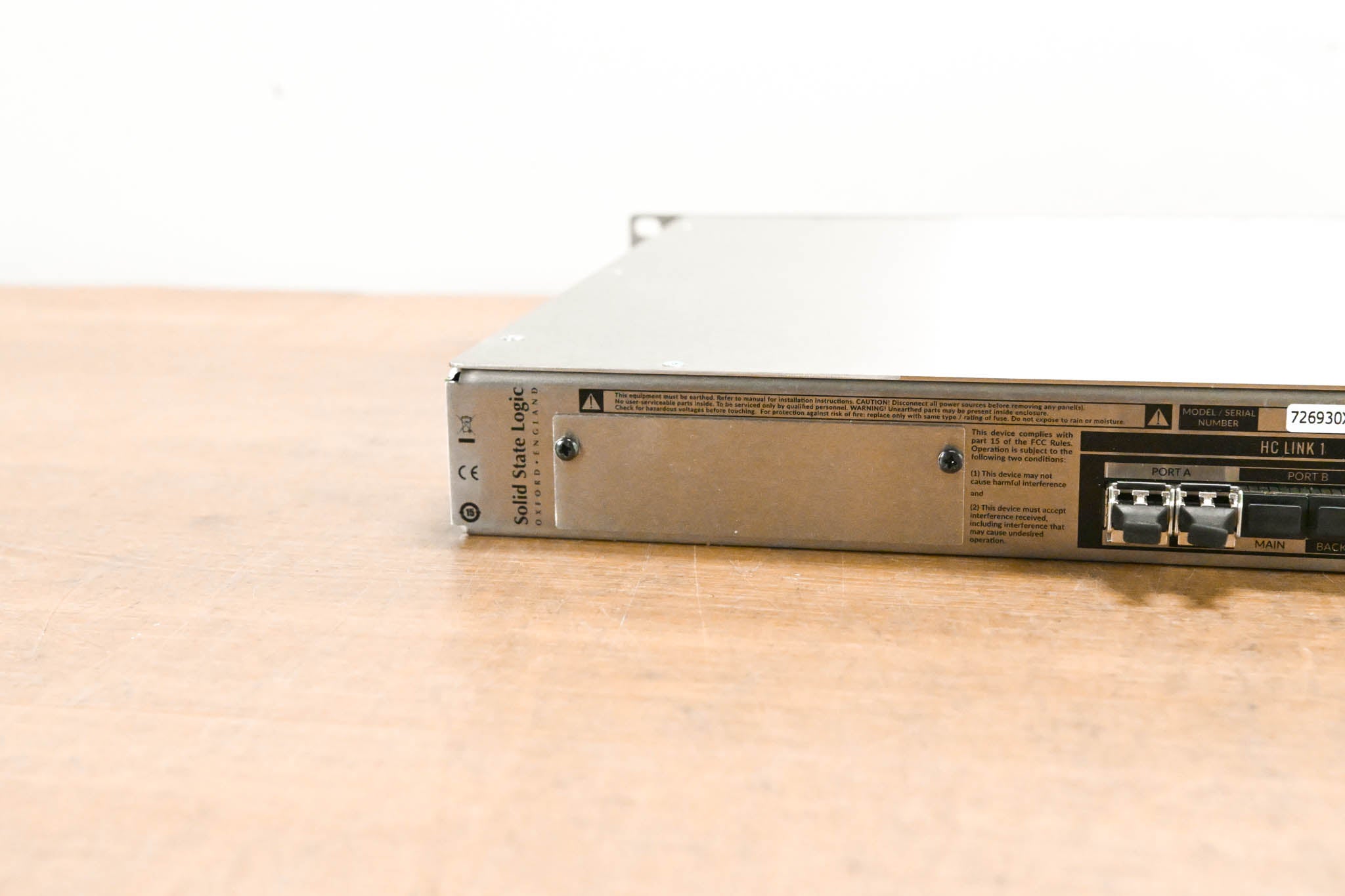 Solid State Logic Blacklight II Bridge Dante Interface