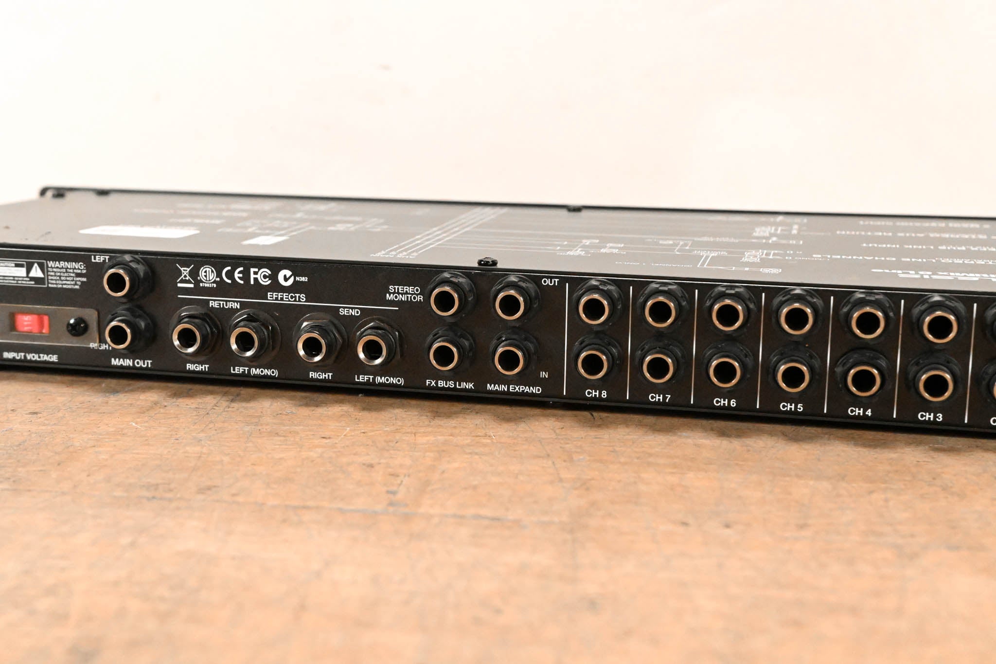 Alesis MultiMix 8 Line Rack Mixer