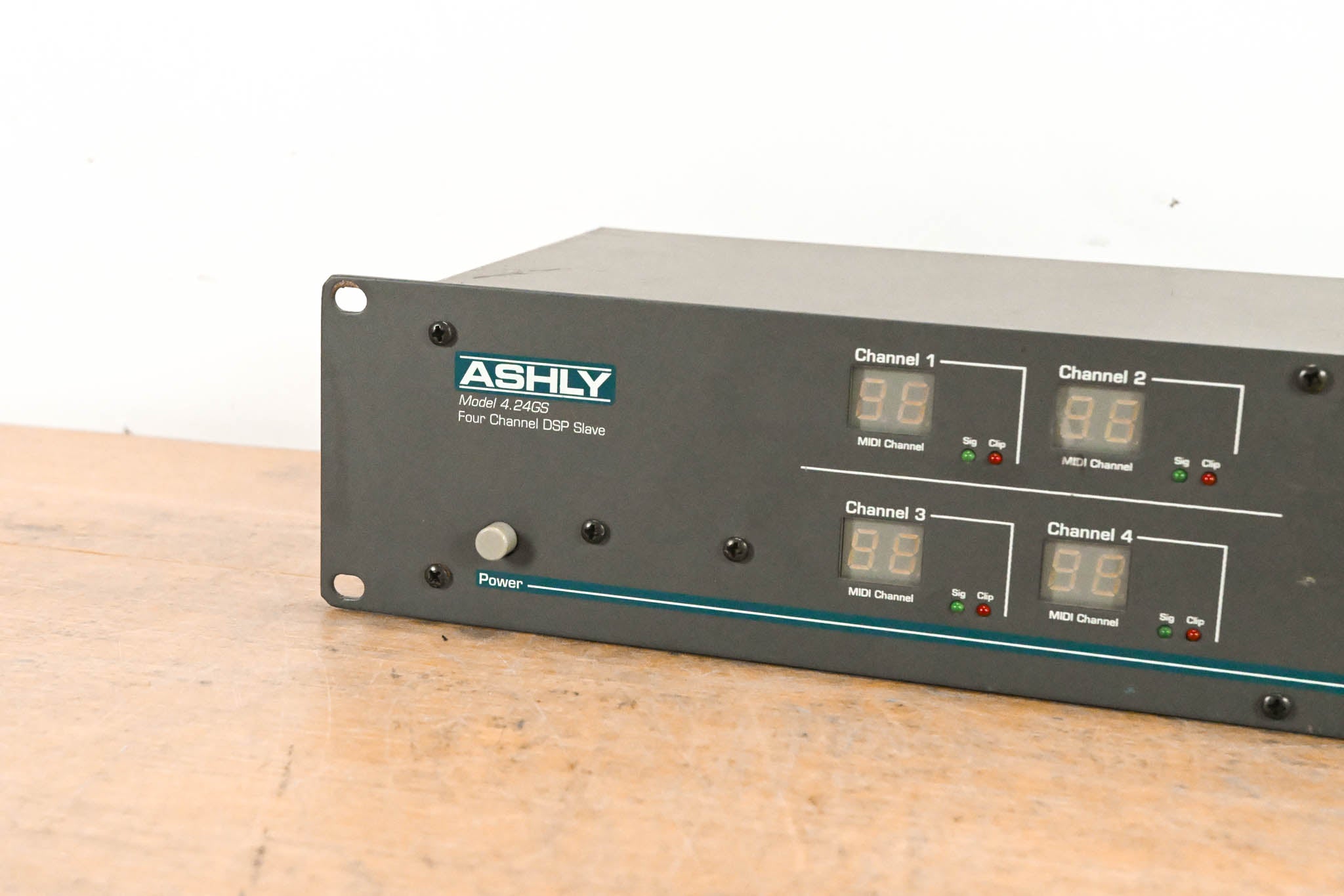 Ashly Protea 4.24GS 4-Channel Digital Graphic Equalizer Slave