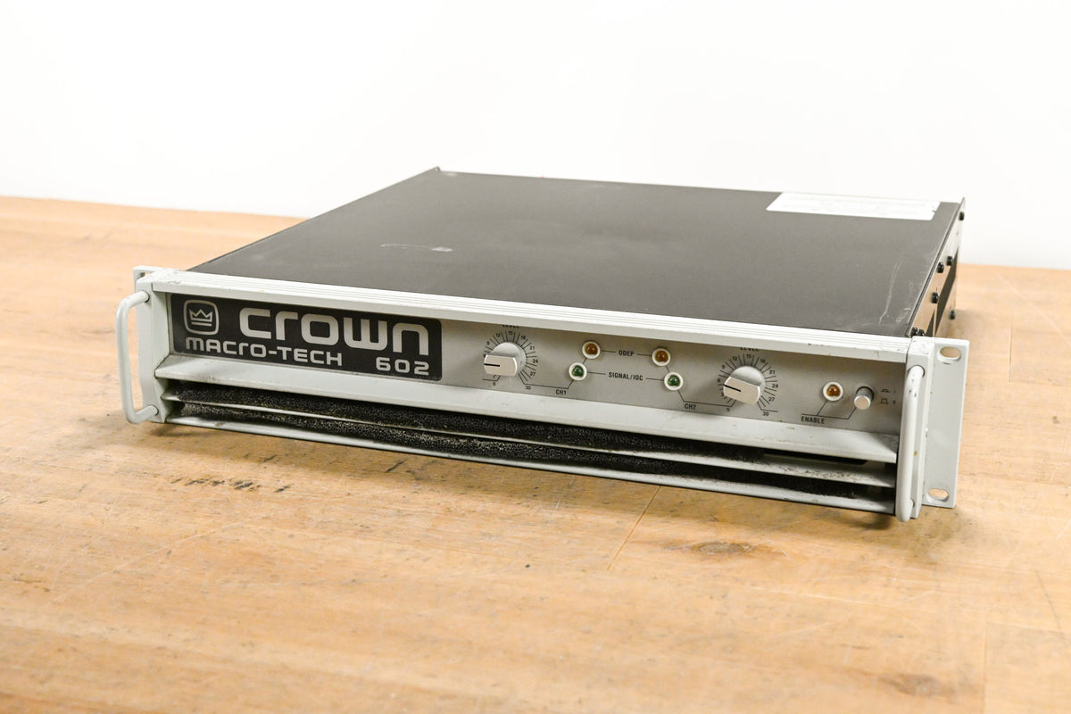 Crown Macro-Tech 602 2-Channel Power Amplifier