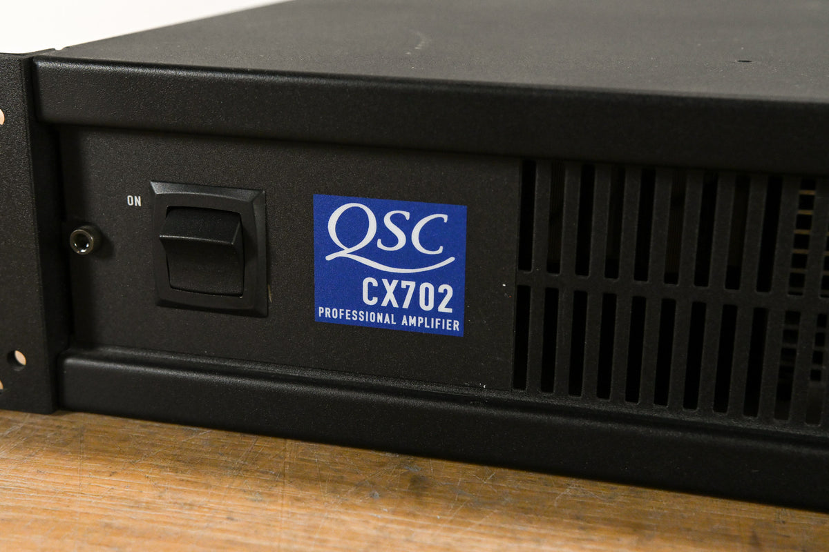 QSC CX702 2-Channel 700W Power Amplifier