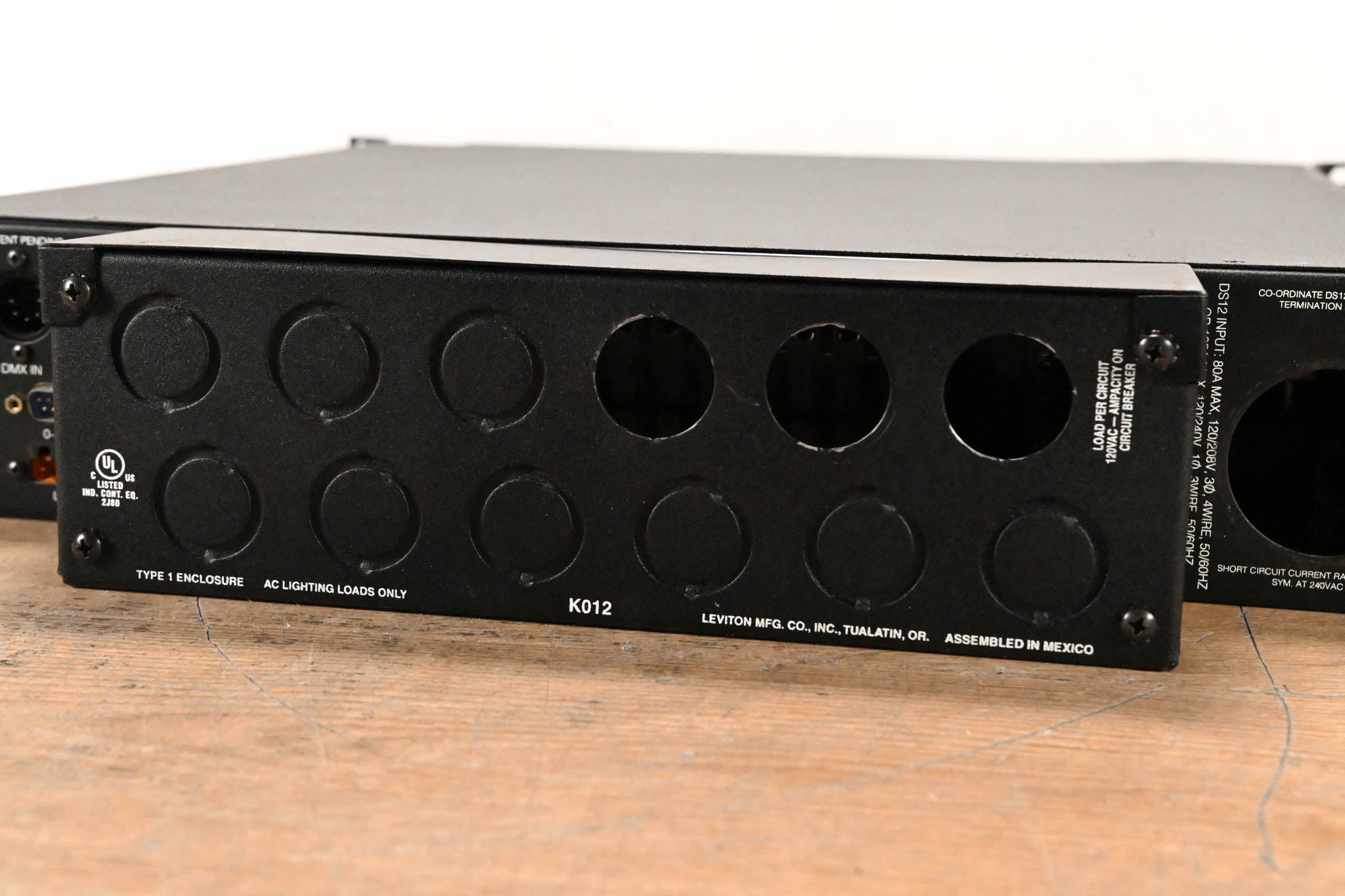 NSI DS 12 12-Channel Dimmer Rack (NO POWER SUPPLY)