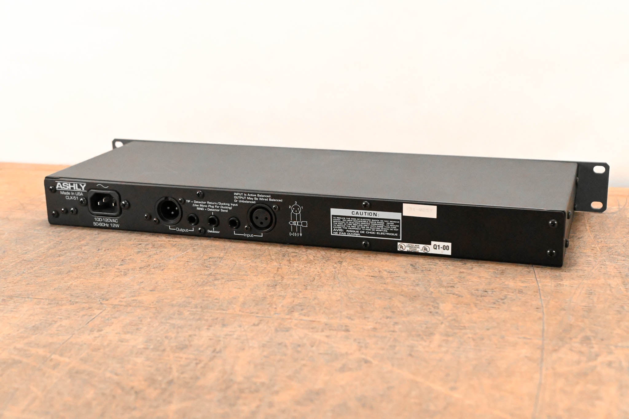 Ashly CLX-51 Peak Compressor/Limiter