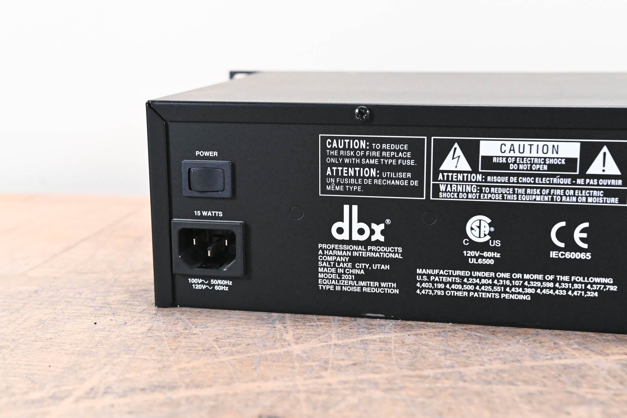 dbx 2031 Single-Channel 31-Band Graphic Equalizer/Limiter