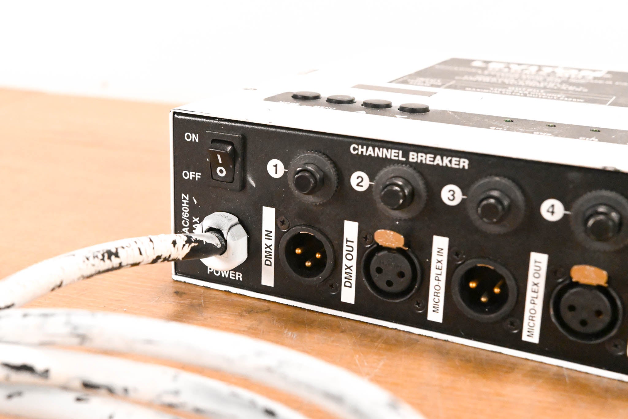 Leviton D4DMX-MD3 4-Channel Programmable Dimmer Pack