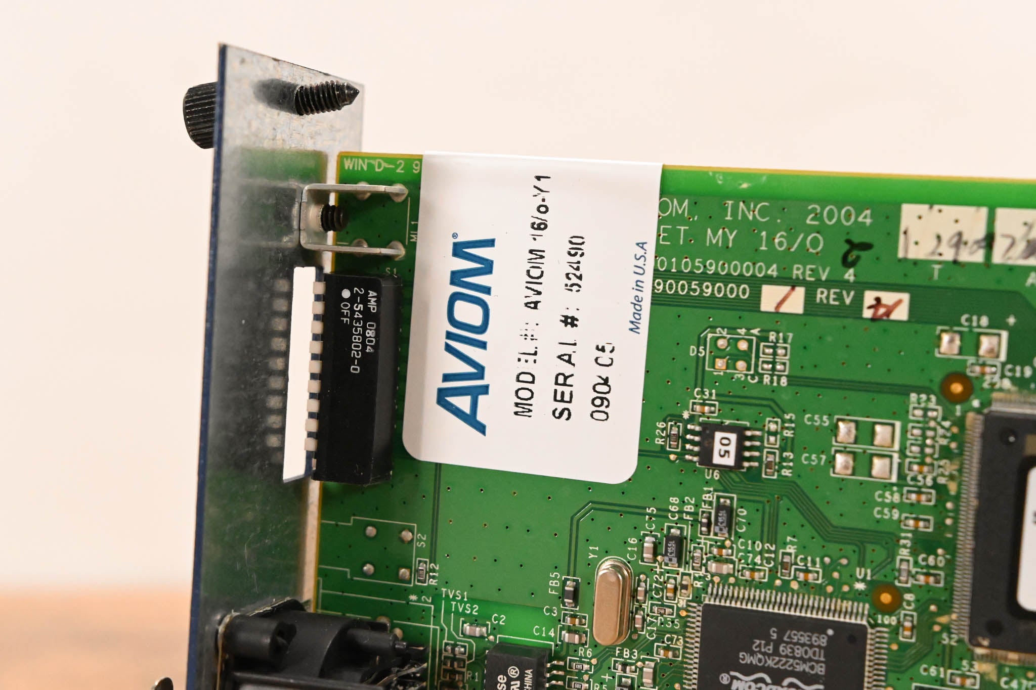 Aviom 16/o-Y1 A-Net Card for Yamaha Digital Products