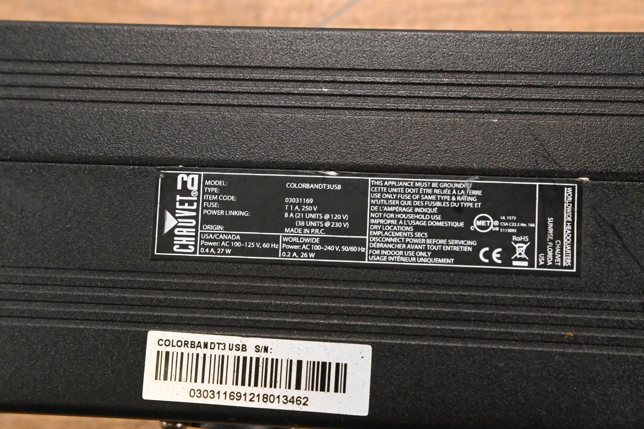 Chauvet COLORband T3USB Linear RGB Wash Light