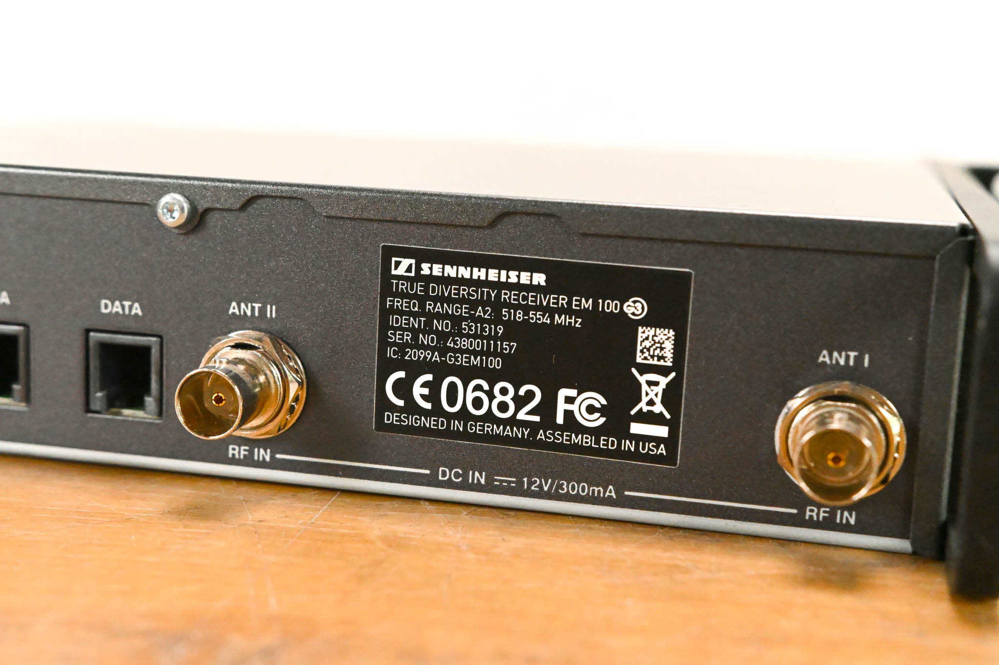 Sennheiser ew 100 G3 Bodypack Wireless System - 518-554 MHz (NO PSU)