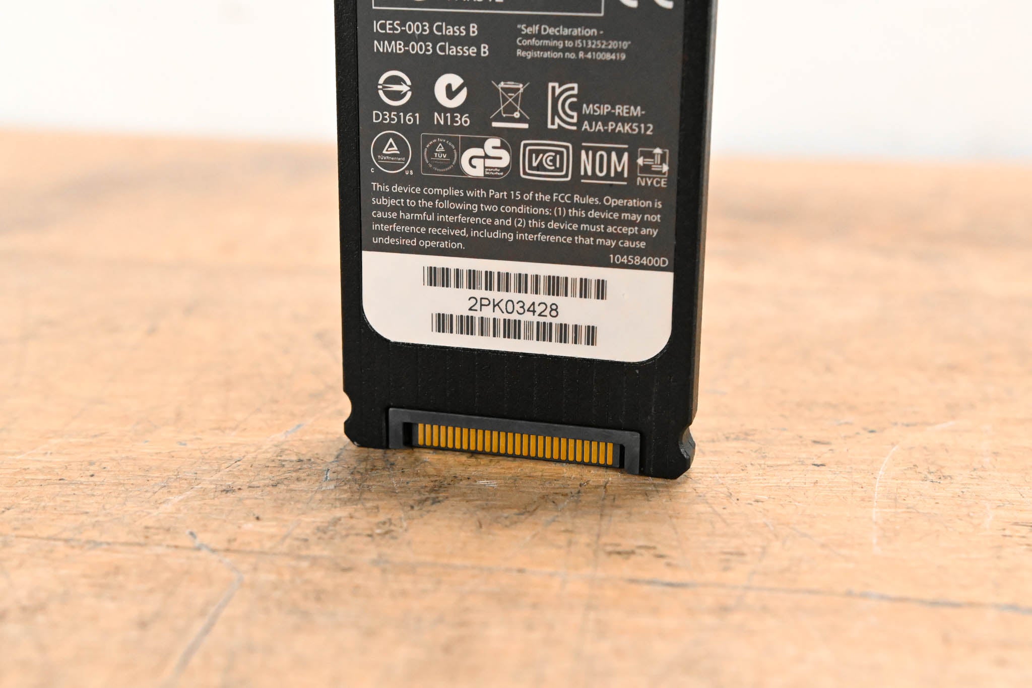 AJA PAK512 SSD Module for Ki Pro Systems