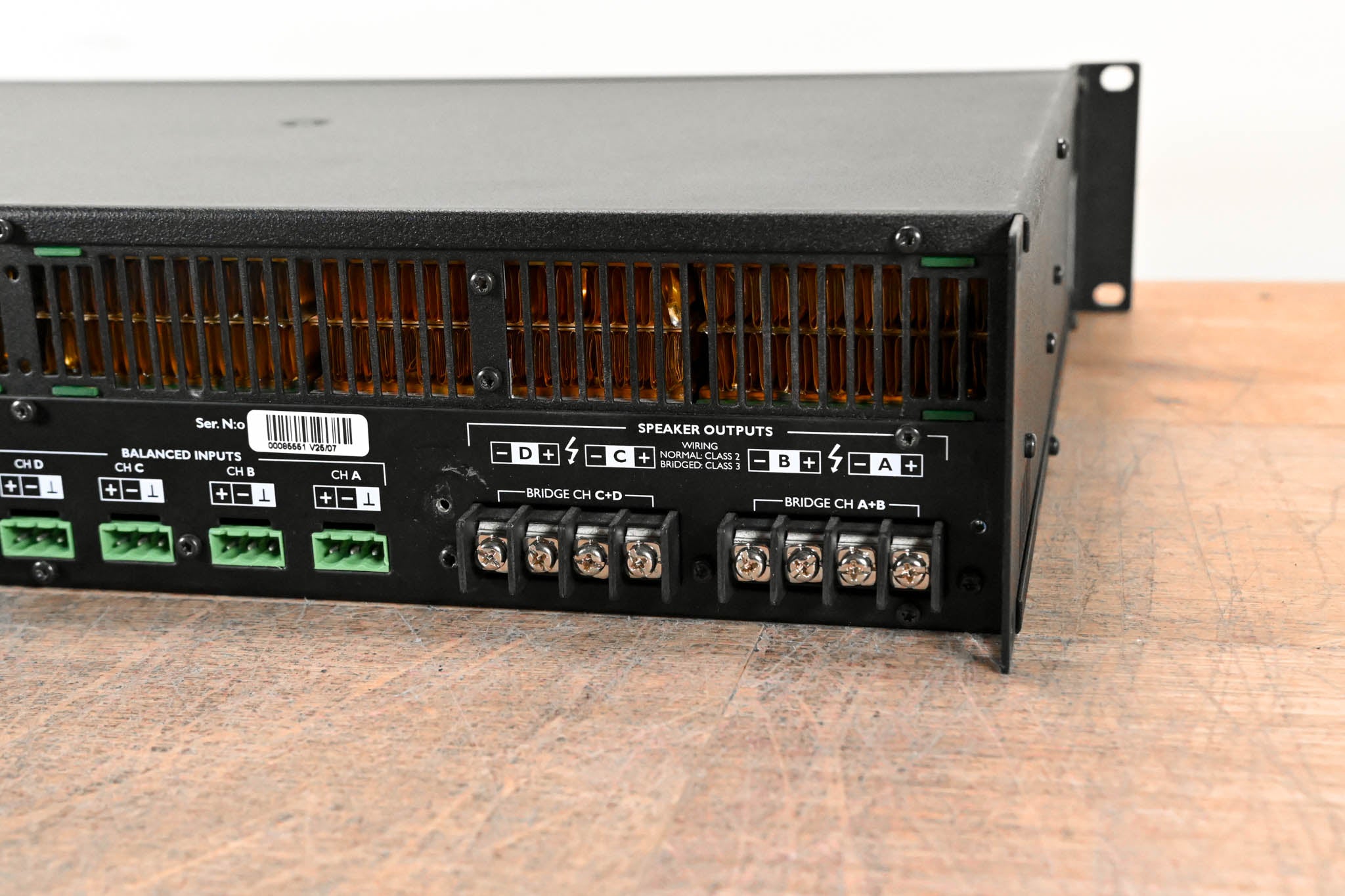 Lab Gruppen C 68:4 6800W Four-Channel Power Amplifier