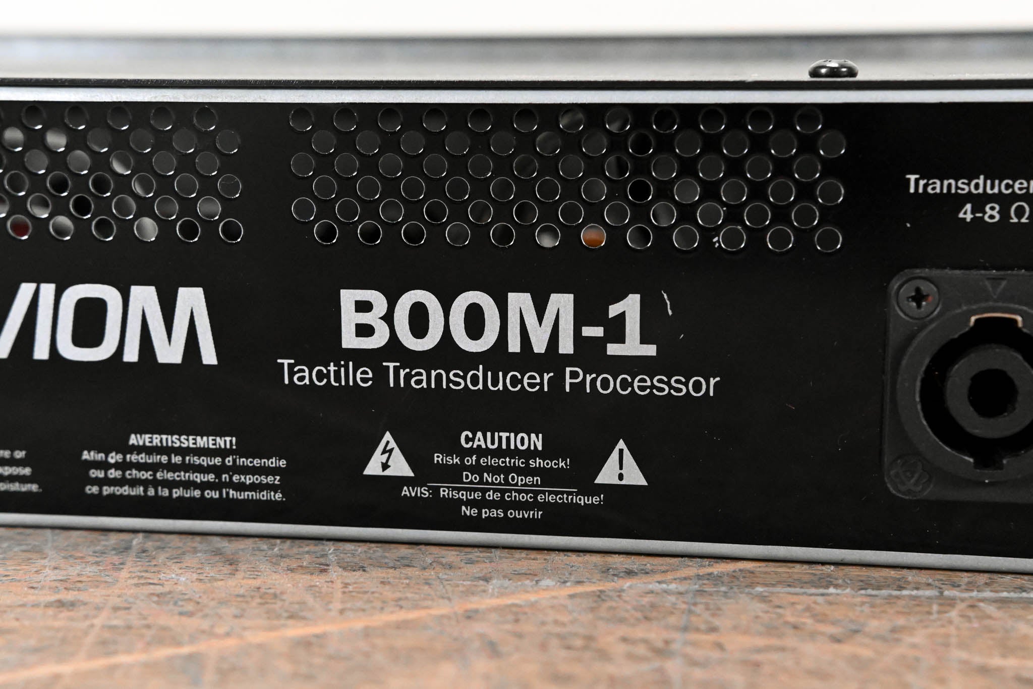 Aviom Boom-1 Tactile Transducer Processor