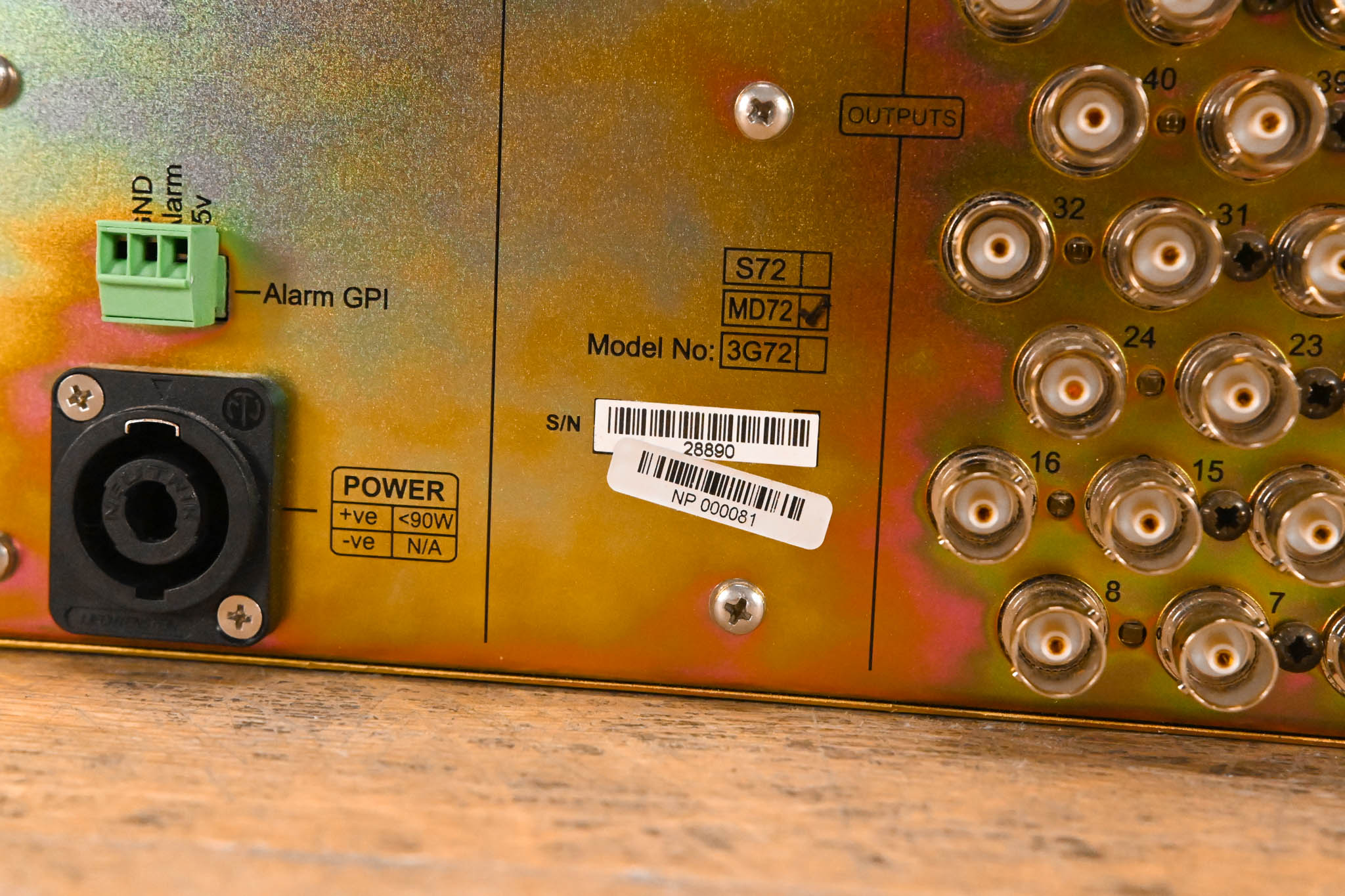 Ross NK-MD72 72 x 72 HD/SD Multi-Definition SDI Router (NO POWER SUPPLY)