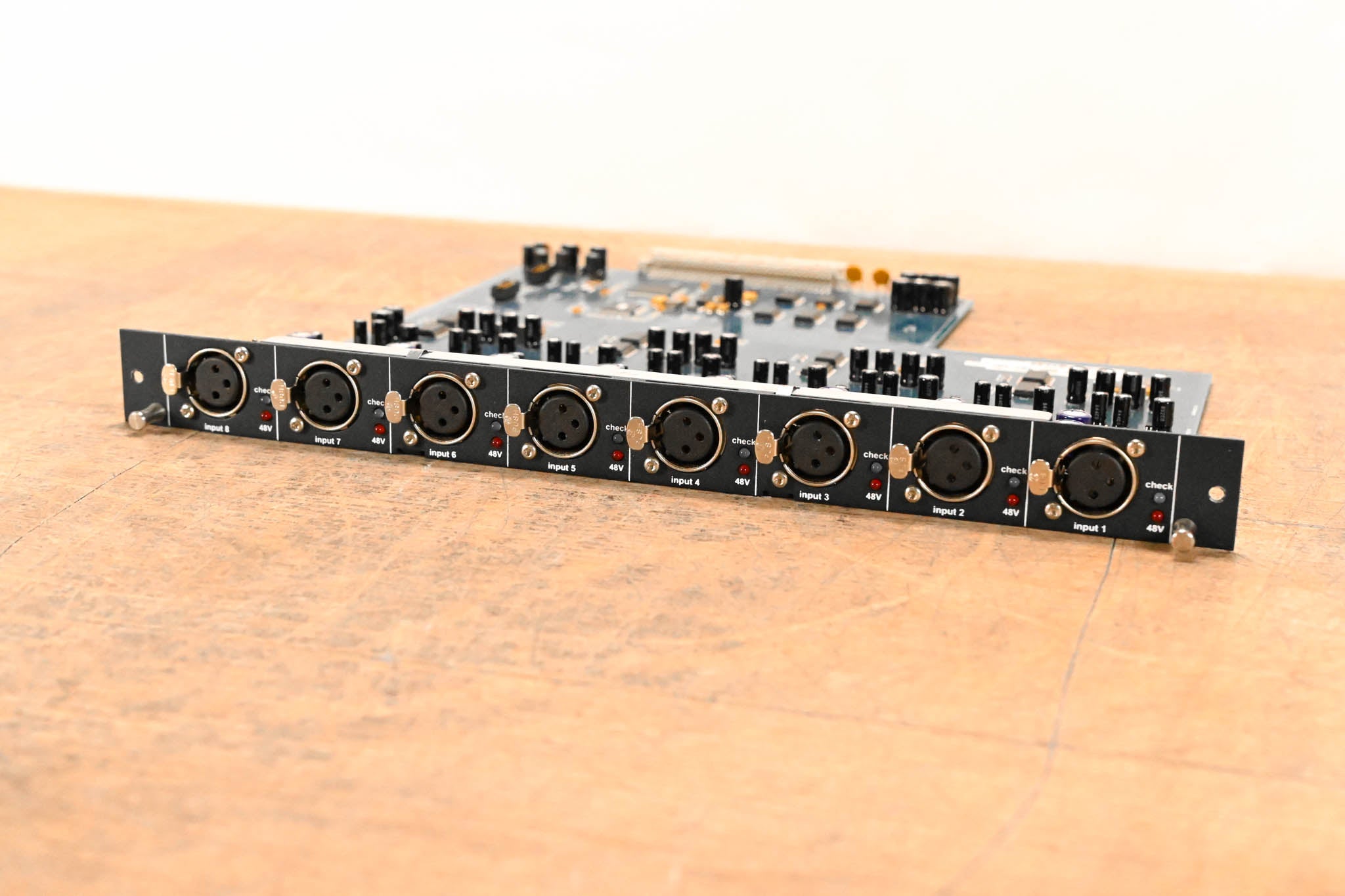 Midas DL441 8 Analog Mic/Line Input Card with Midas Microphone Preamps