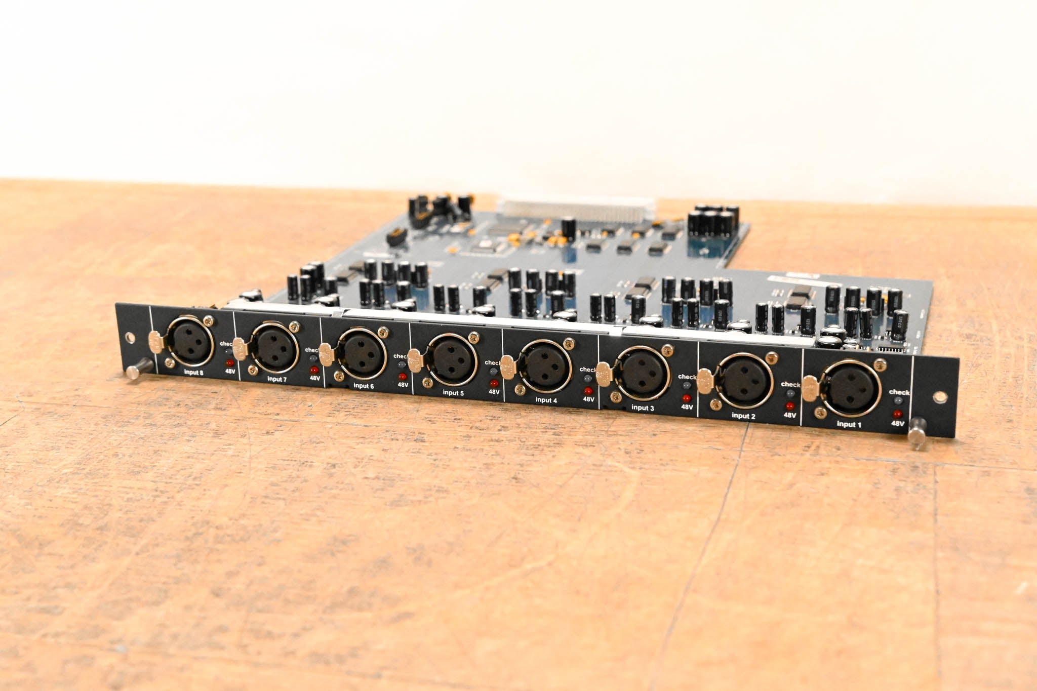 Midas DL441 8 Analog Mic/Line Input Card with Midas Microphone Preamps
