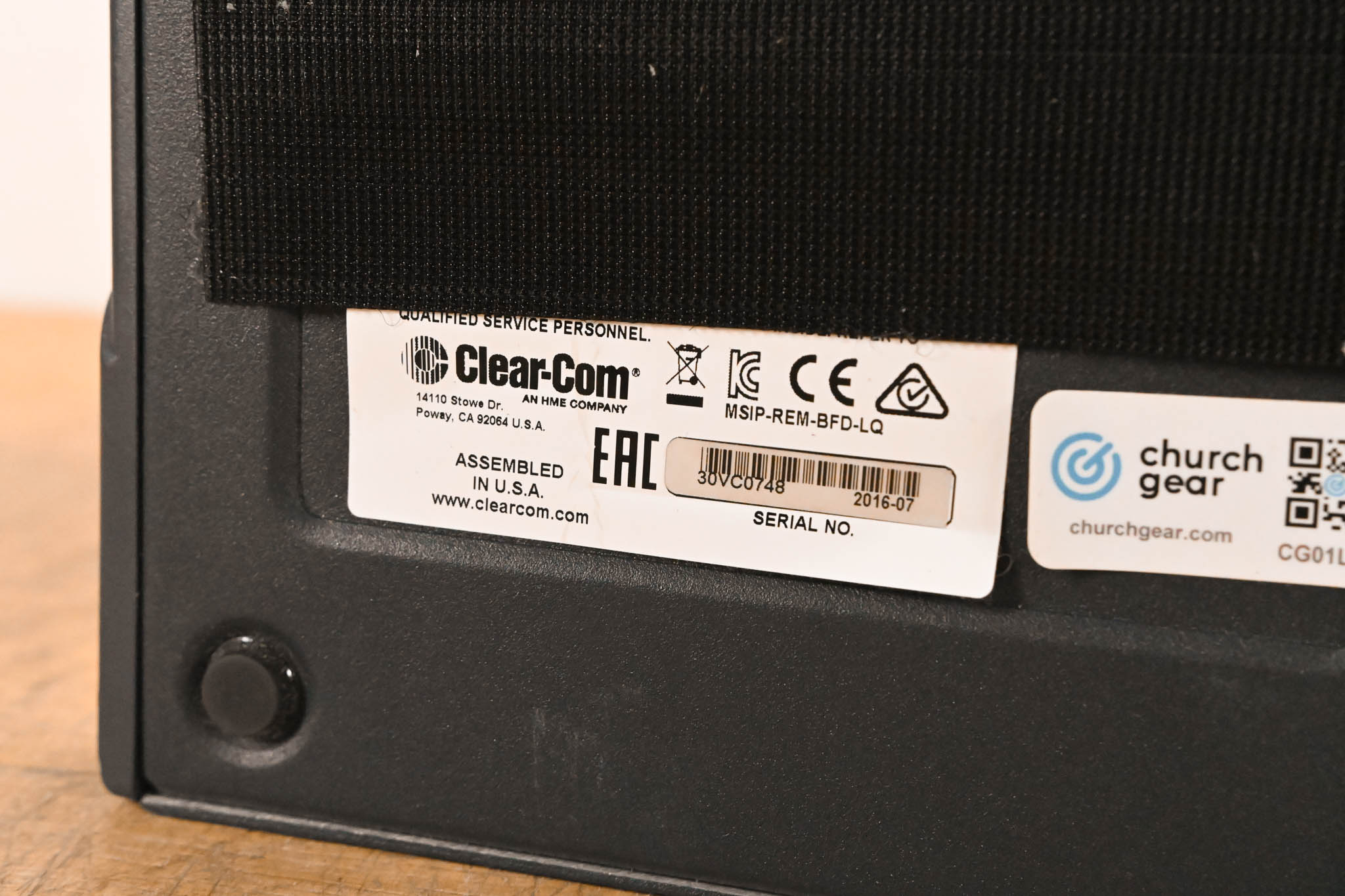 Clear-Com LQ-2W2 Compact 2-Port Partyline IP Interface