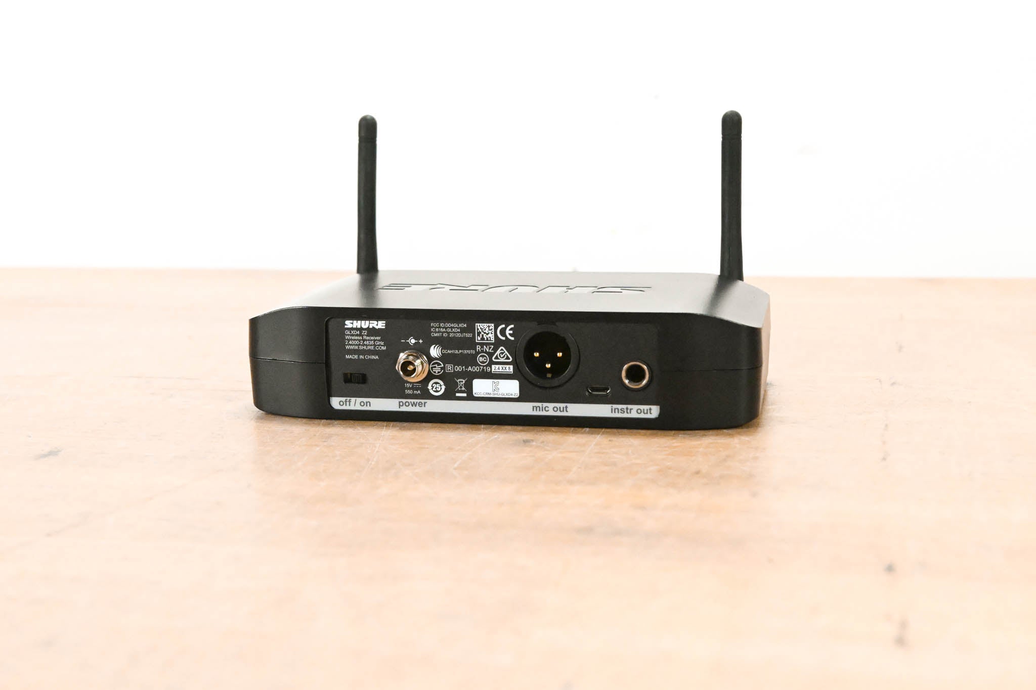 Shure GLXD14-Z2 Digital Wireless Guitar System (2.4 GHz) NO POWER SUPPLY