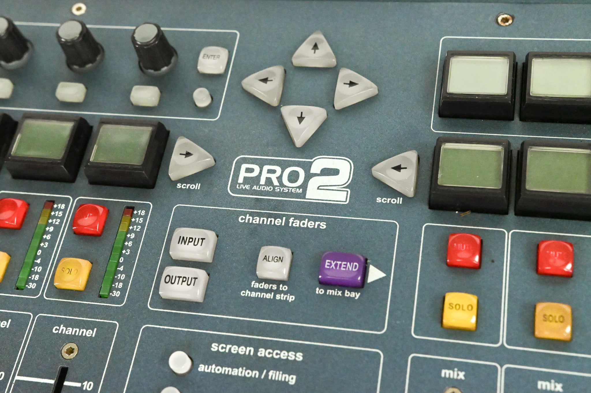 Midas PRO2 Live Digital Audio Mixing Console with Flight Case
