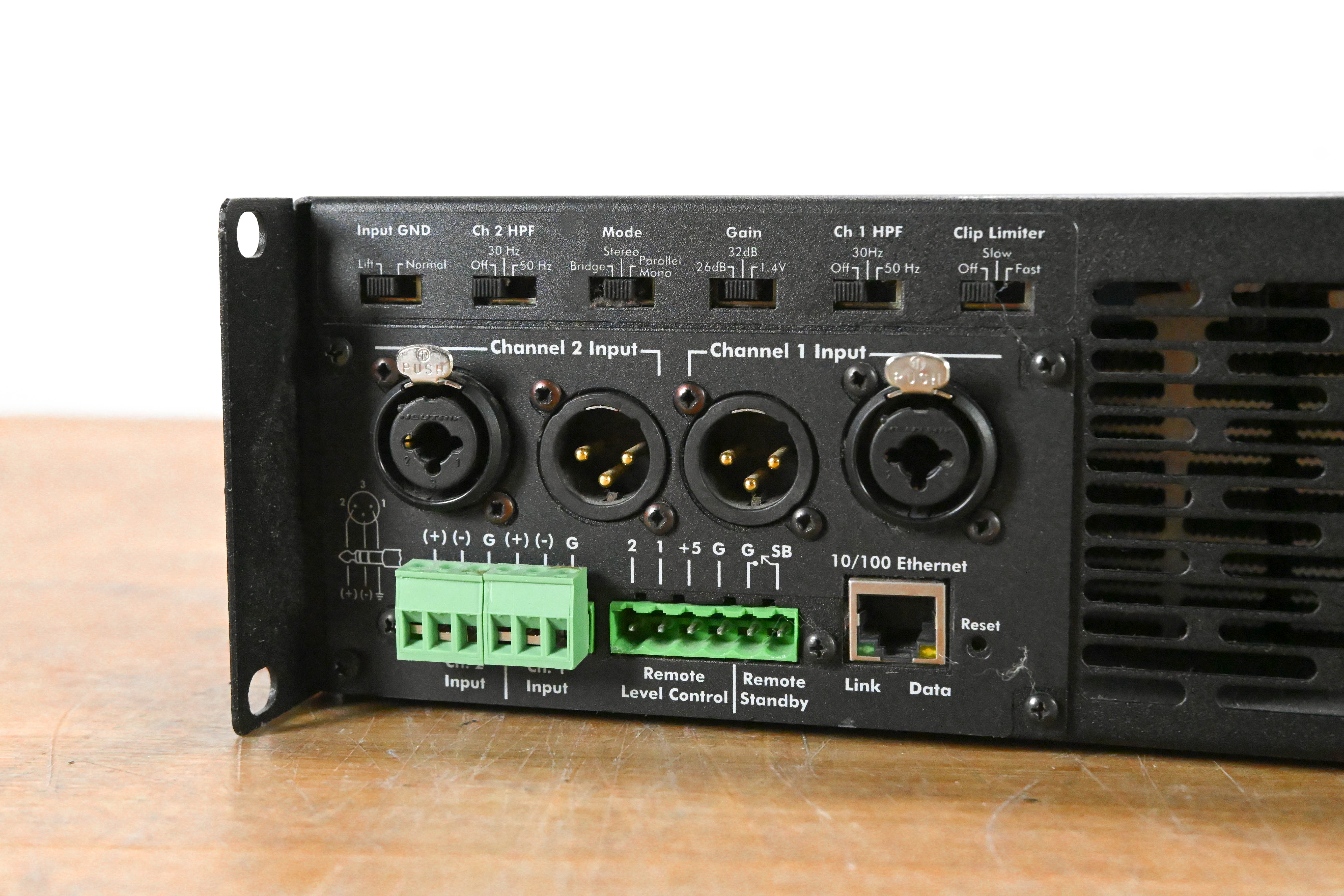 Ashly PE-1800 2-Channel Protea-Enabled 900W Power Amplifier