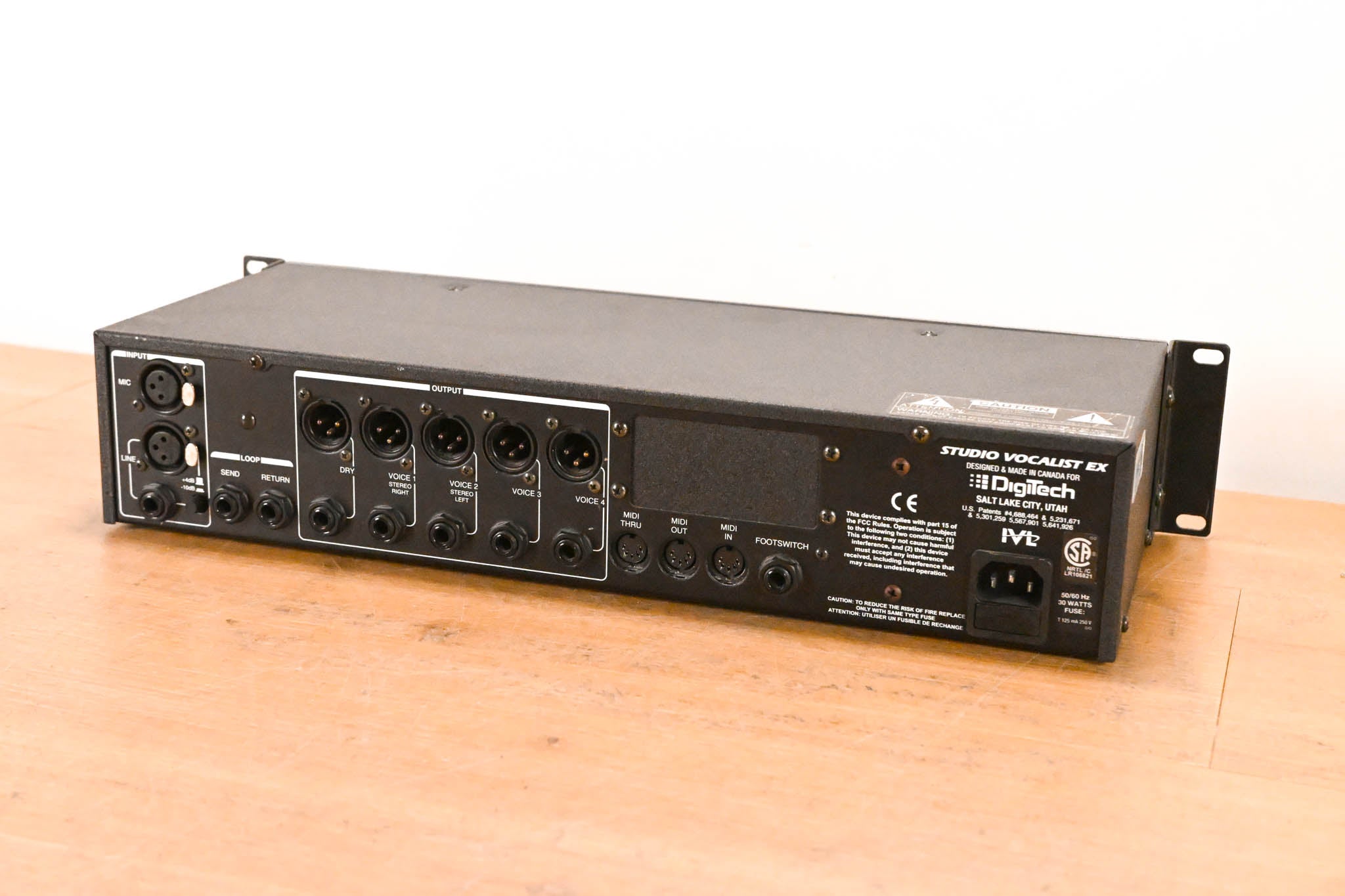 DigiTech Studio Vocalist EX Vocal Harmony Processor