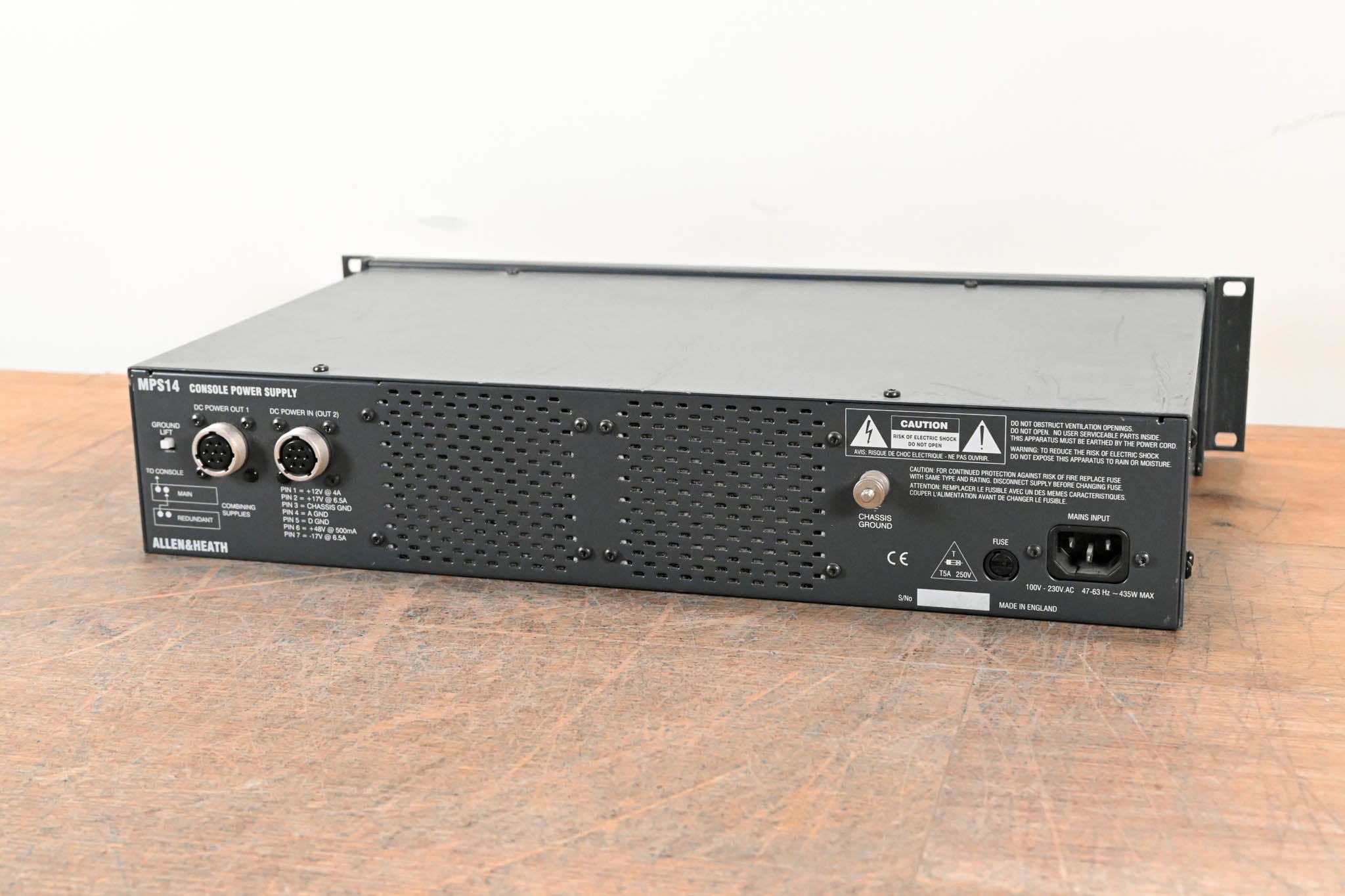 Allen & Heath MPS14 Rack-Mountable Console Power Supply