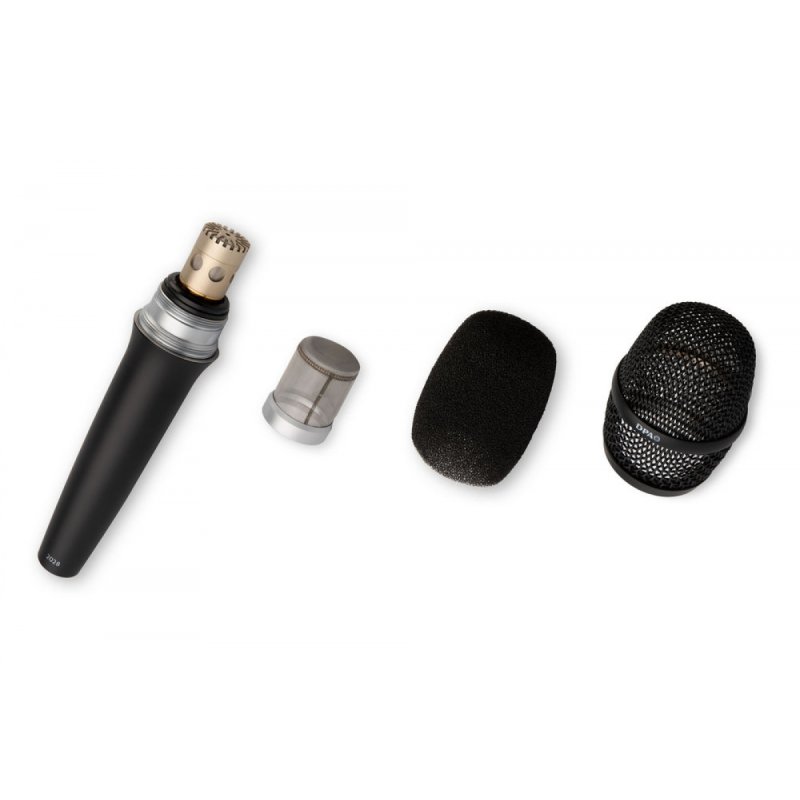 2028 Supercardiod Vocal Mic, Wired DPA Handle, BLK