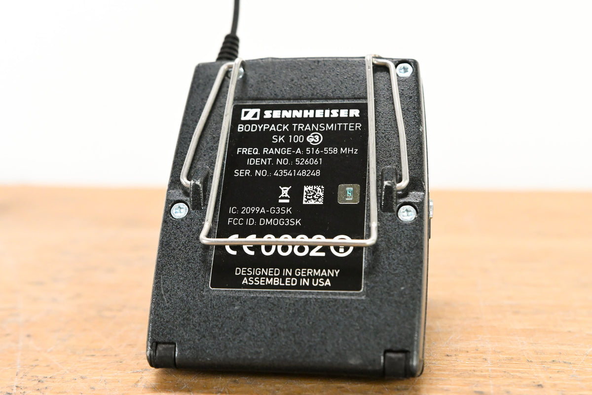 Sennheiser ew 100 G3 Bodypack Transmitter/Receiver A Range: 516-558 MHz