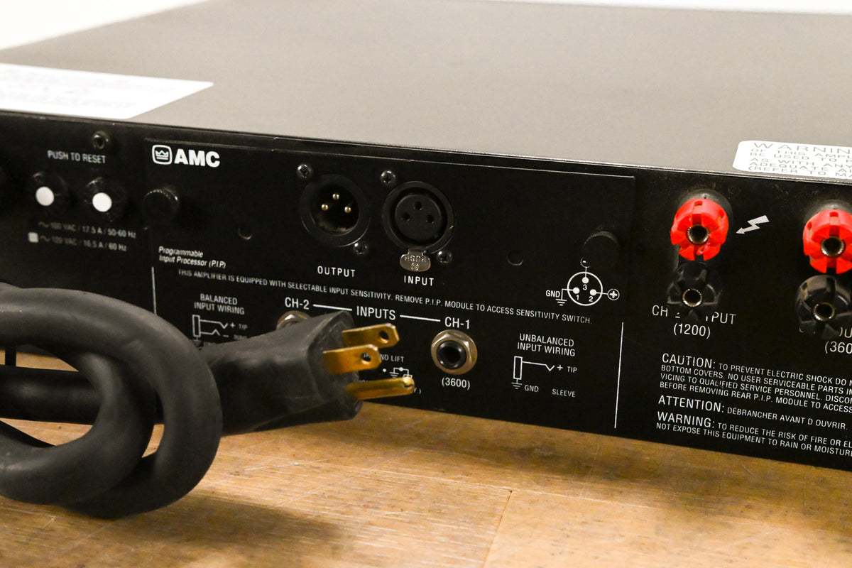 Crown Macro-Tech 36x12 2-Channel Power Amplifier