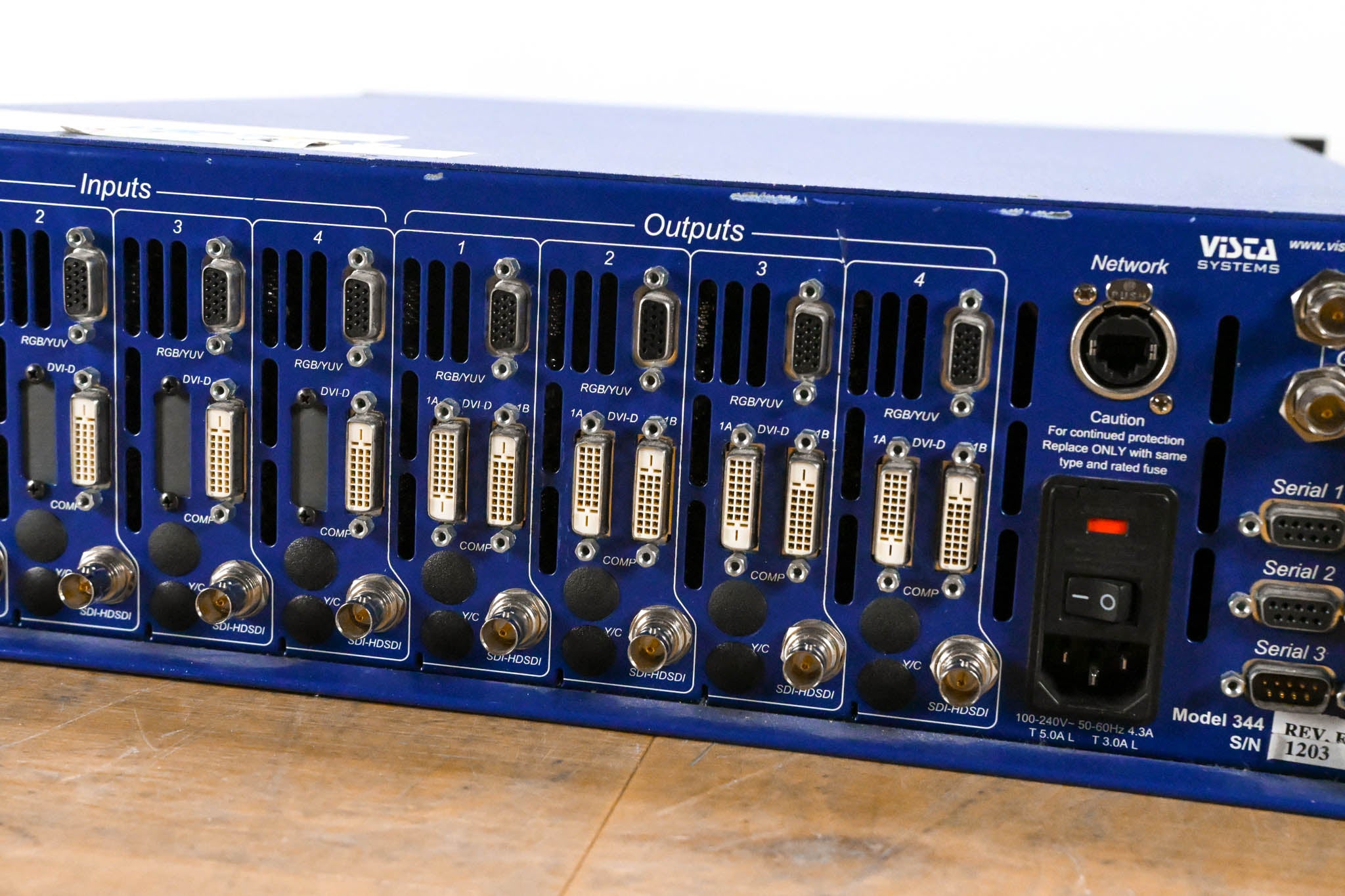 Vista Systems 344 Spyder 4-in/4-out Video Processor