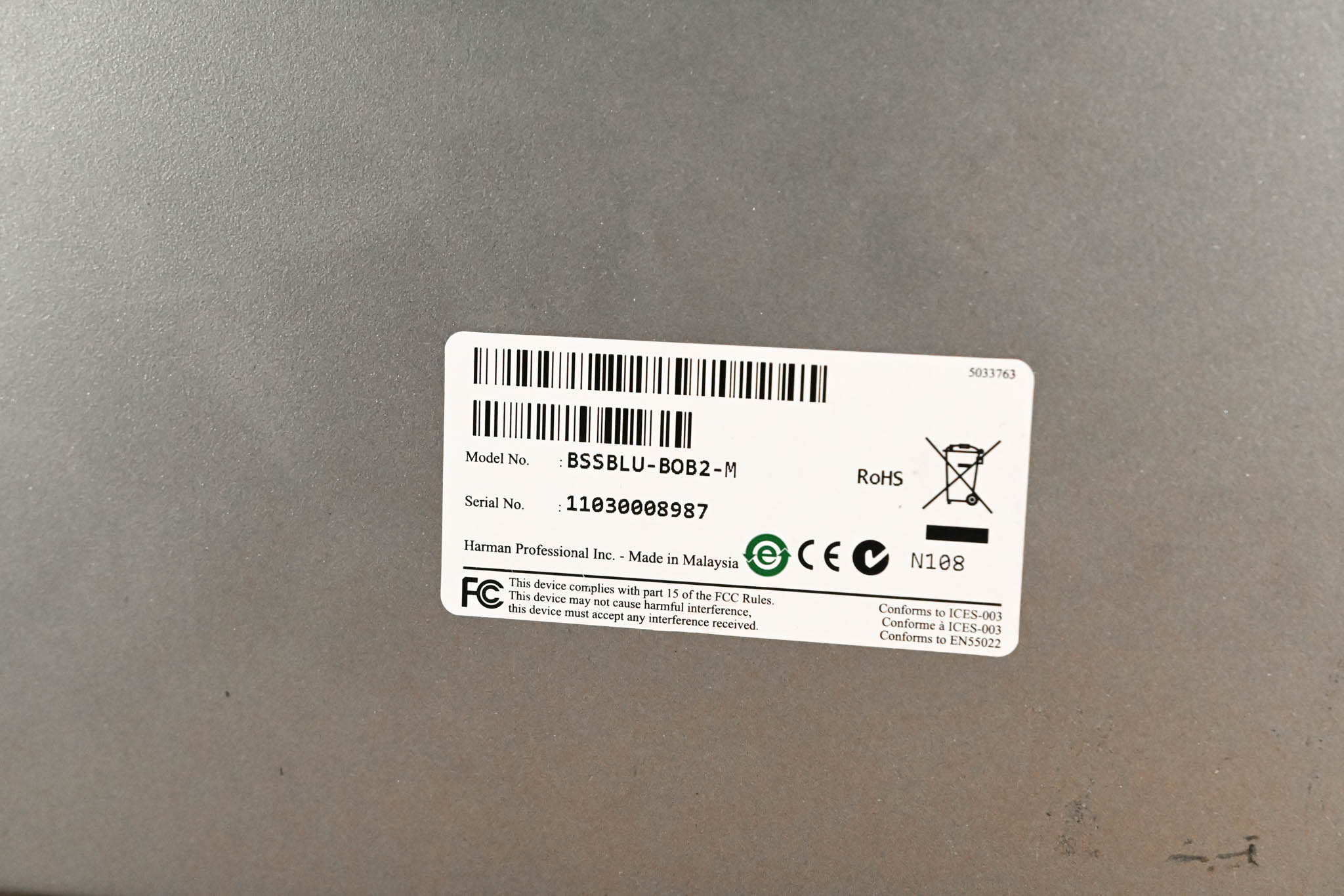 BSS London BLU-BOB2-M Break-Out Box Output Expander (NO POWER SUPPLY)