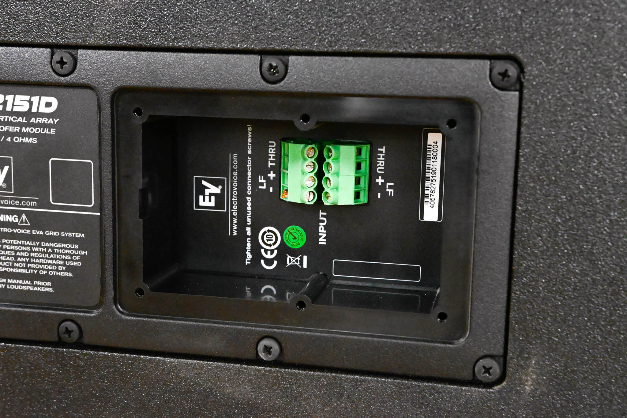 Electro-Voice (EV) EVA-2151D Dual 15" Passive Line Array Subwoofer