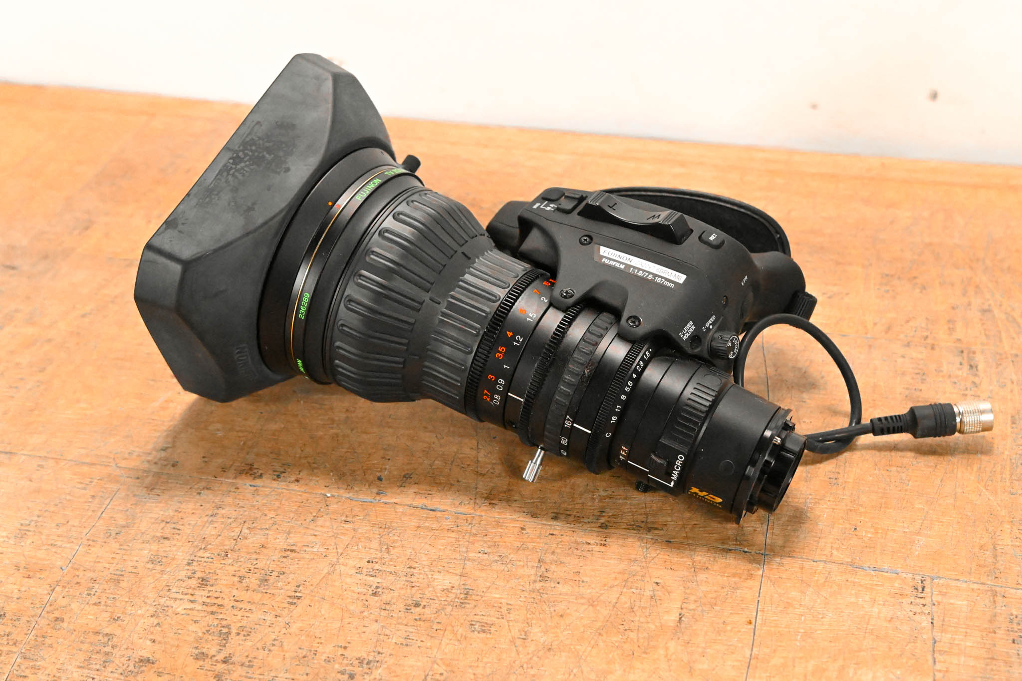 Fujinon ZA22x7.6BRM-M6 TV Zoom Lens - 1:1.8/7.6-167mm
