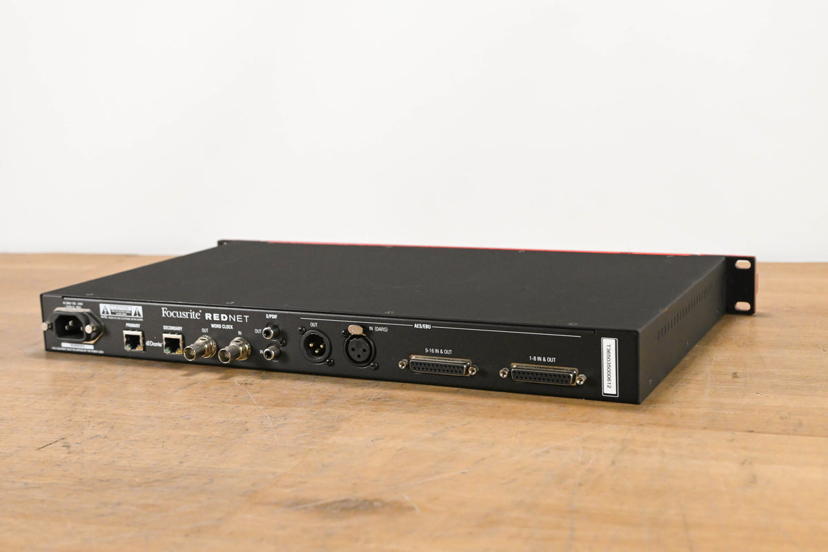 Focusrite RedNet D16 AES Dante-Equipped Digital Audio Interface