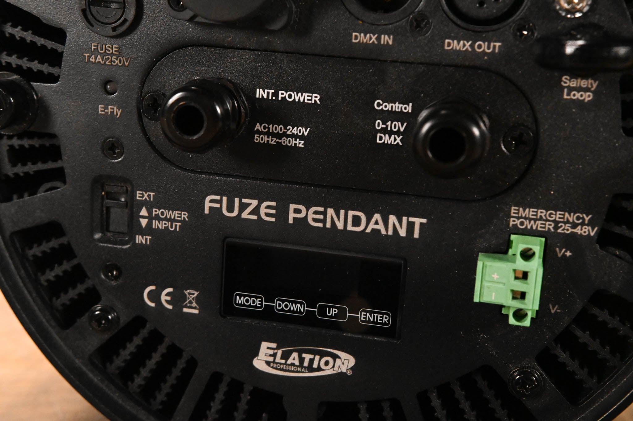 Elation Fuze Pendant 230W RGBWL LED House Light Fixture (NO PSU)