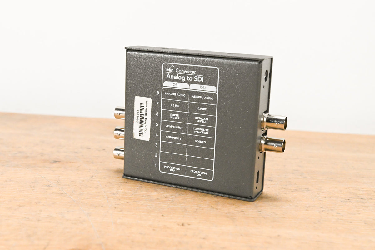 Blackmagic Design Mini Converter Analog to SDI (NO POWER SUPPLY)
