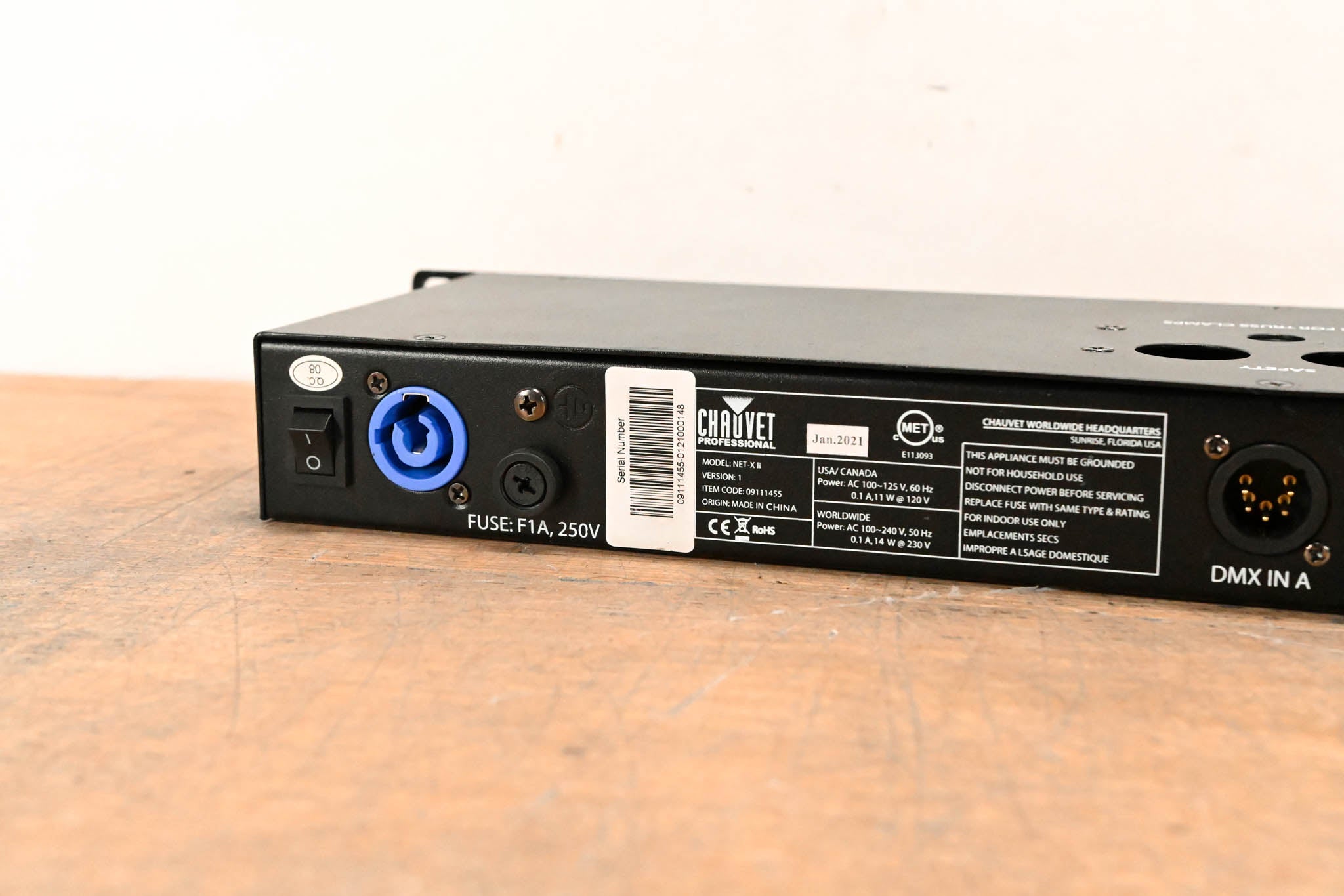 Chauvet NET-X II DMX and Art-Net Network Node