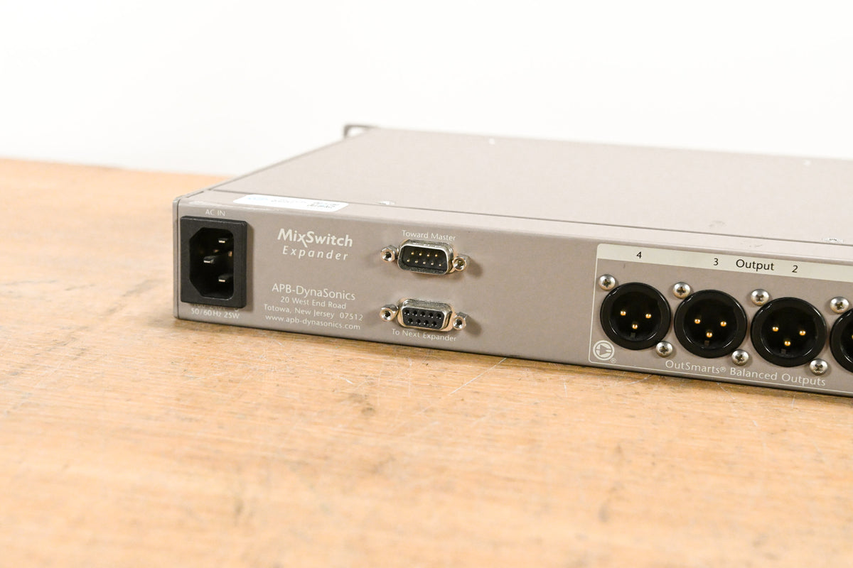 APB DynaSonics MixSwitch Expander Console Switching Expansion Unit